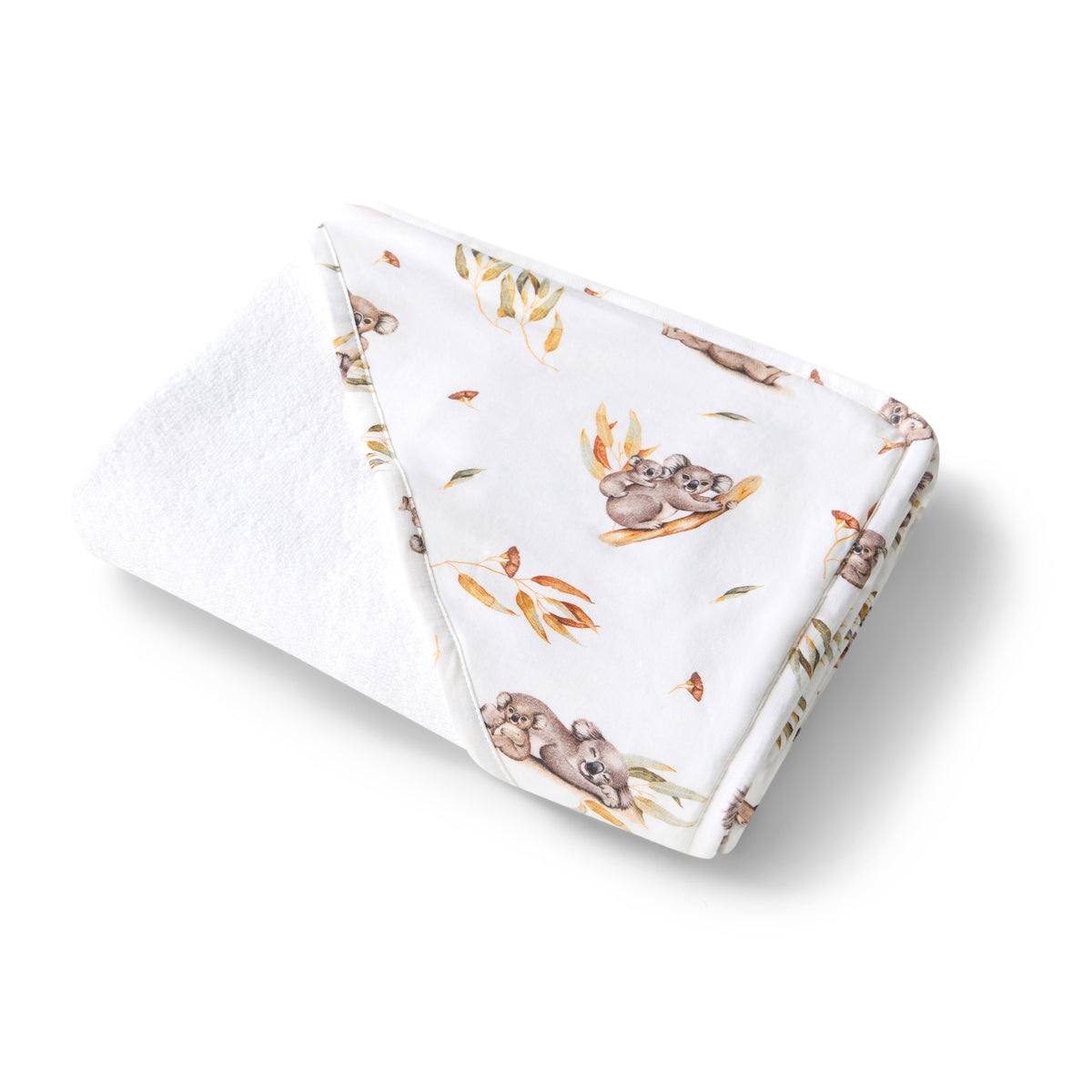 Snuggle Hunny Koala Organic Hooded Baby Towel