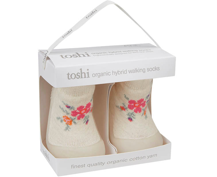 Toshi Organic Hybrid Walking Socks Jacquard - Louisa