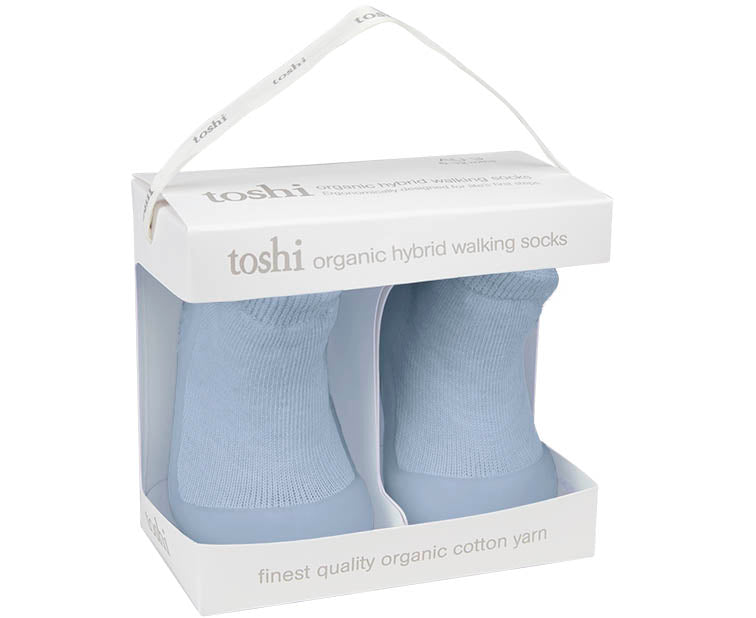 Toshi Organic Hybrid Walking Socks Dreamtime - Seabreeze