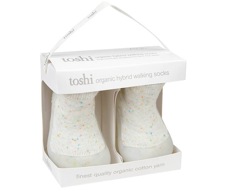 Toshi Organic Hybrid Walking Socks Dreamtime - Snowflake