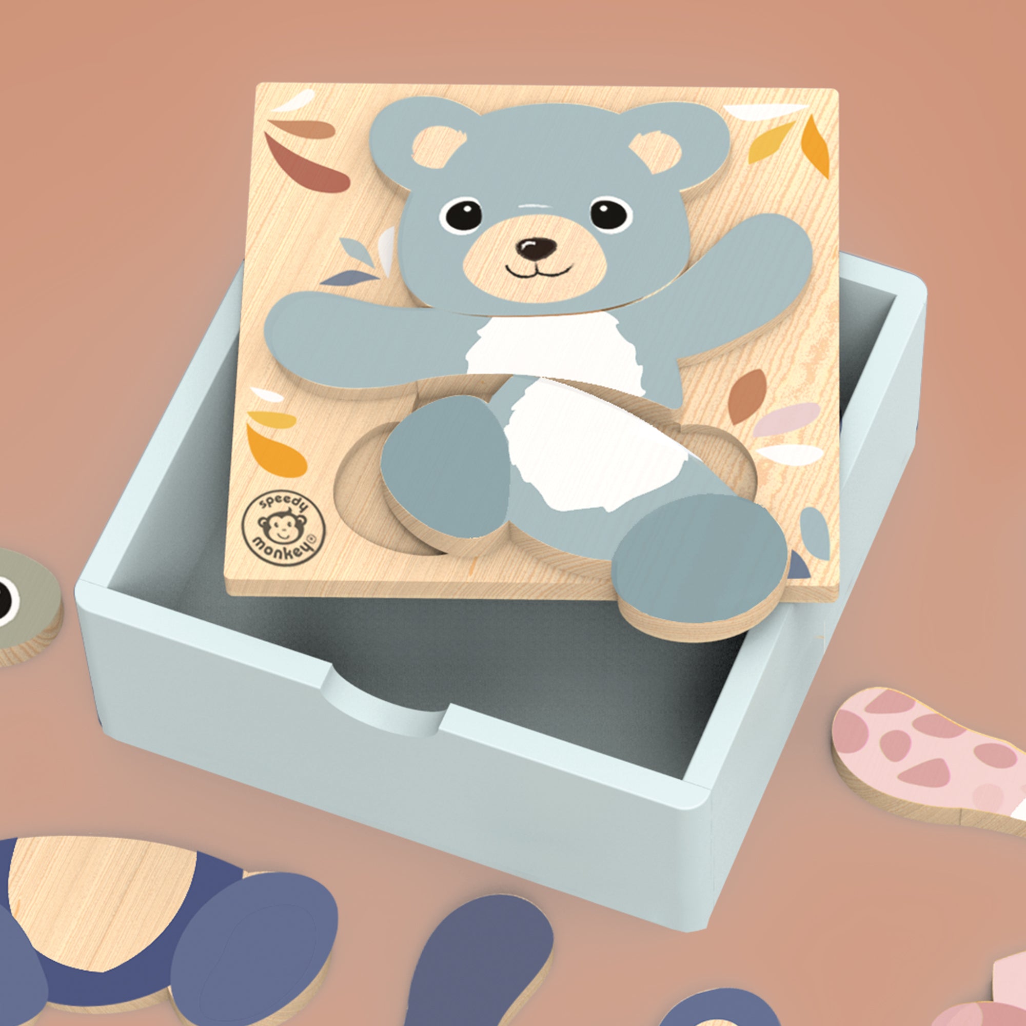 Speedy Monkey - Mix & Match Puzzle