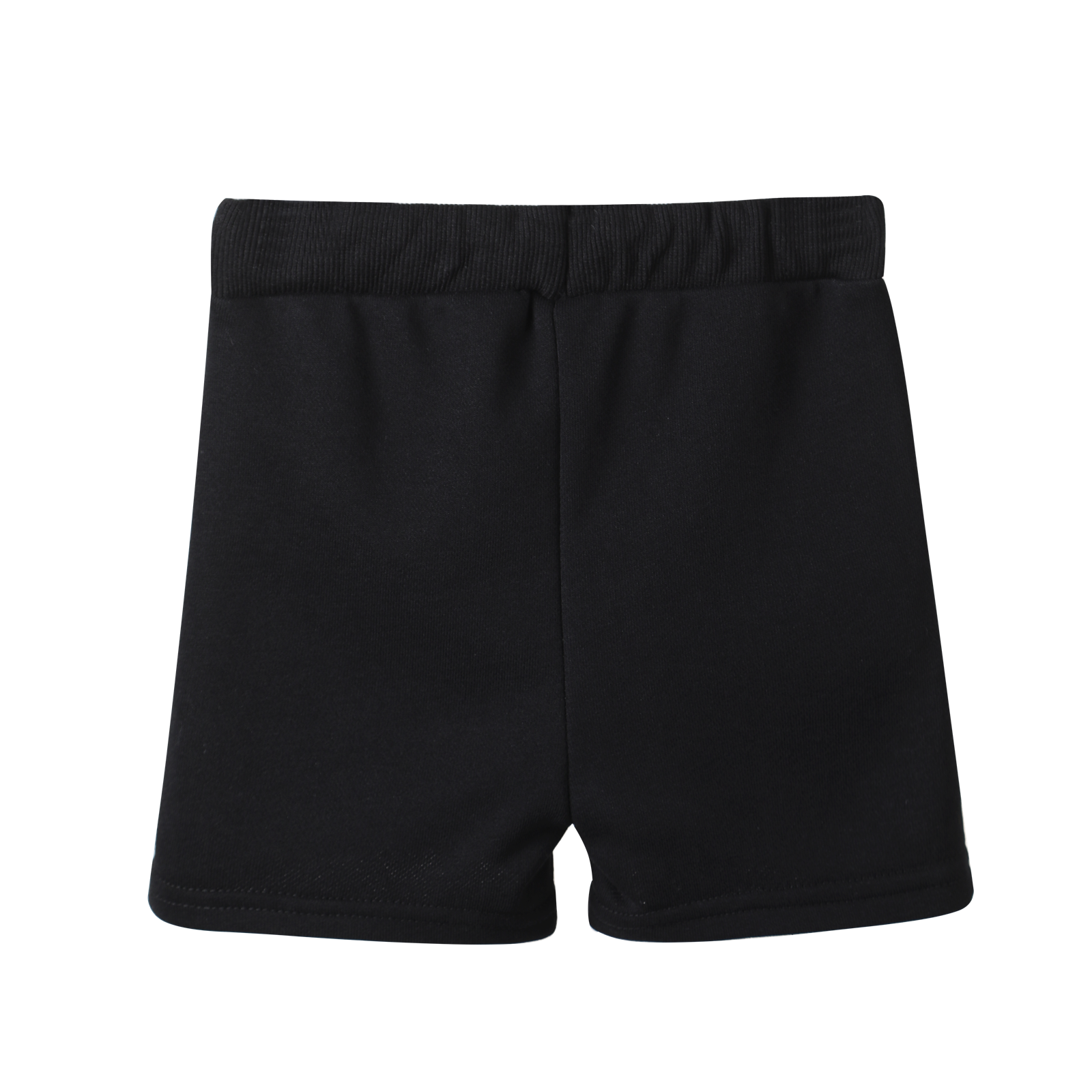 Cracked Soda Hudson Detailed Shorts - Black