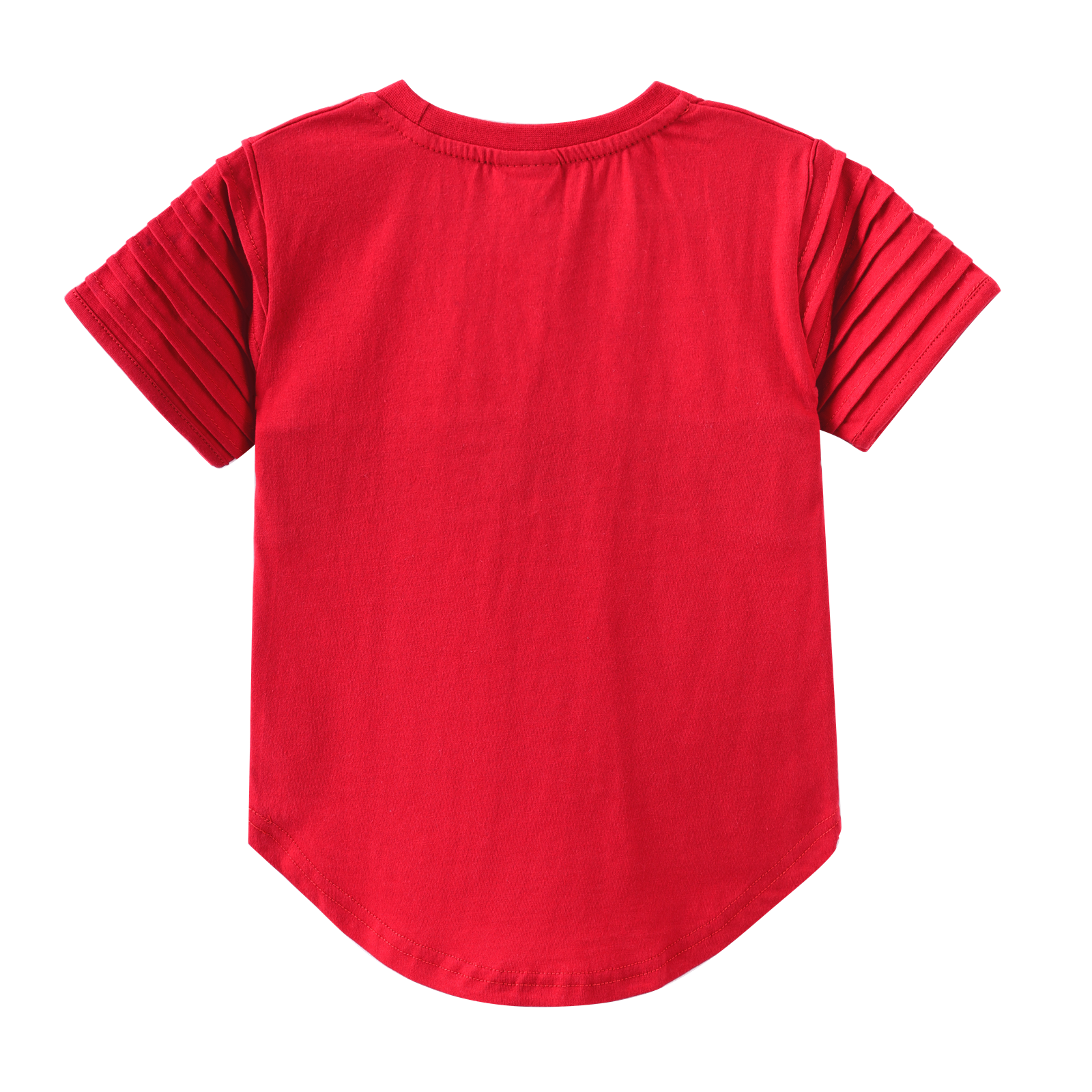 Cracked Soda Maxwell Mesh Detail Tee - Red