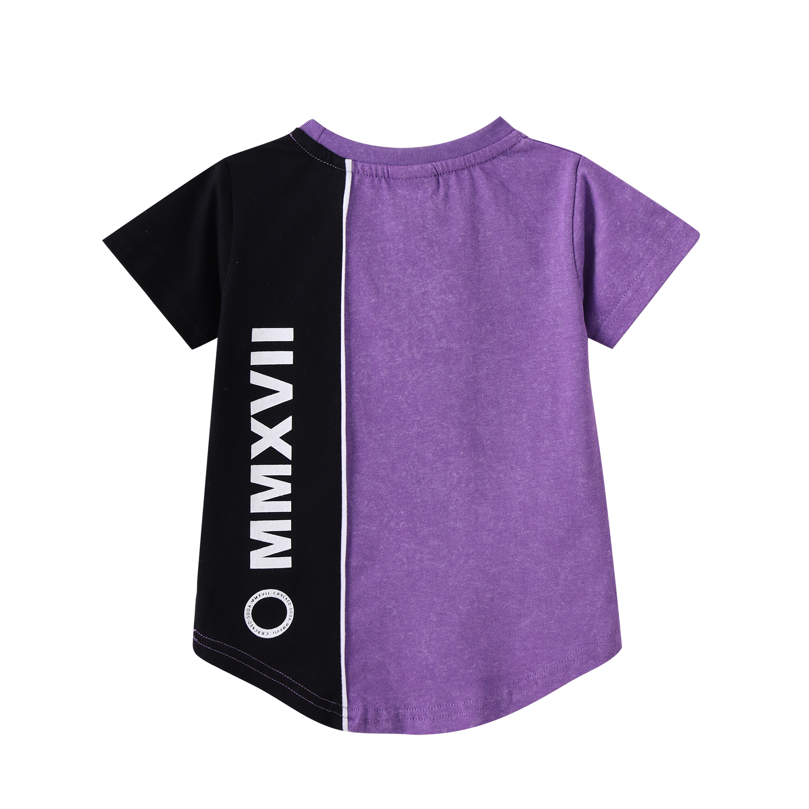 Cracked Soda Lennox MMXVII Tee Purple Wash