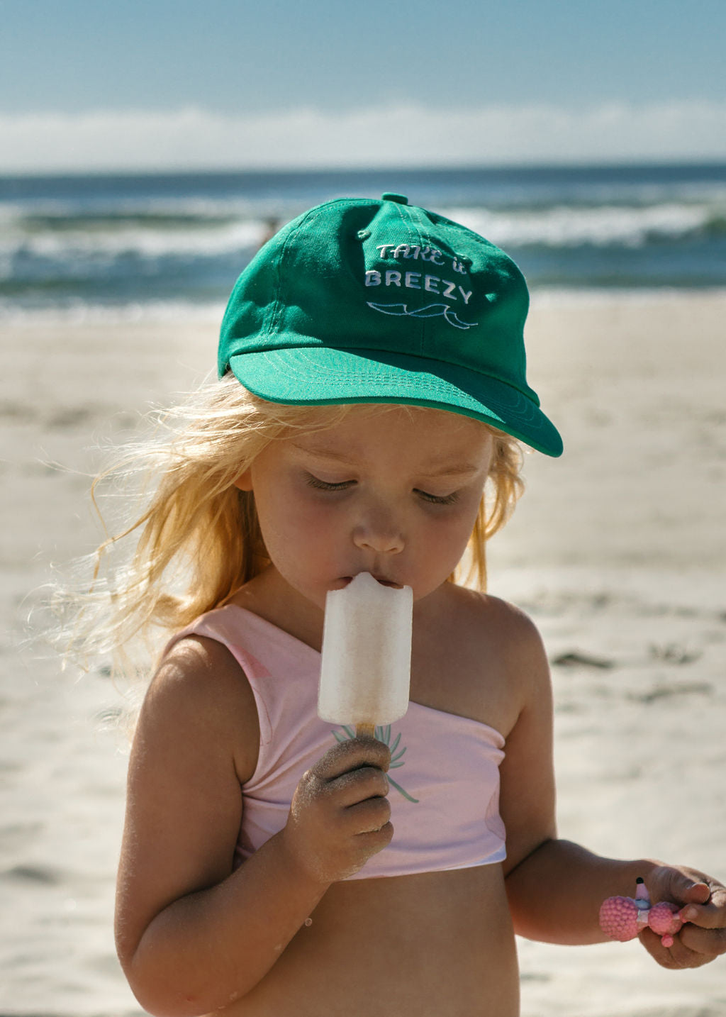 Acorn Kids Take It Breezy Cap Green