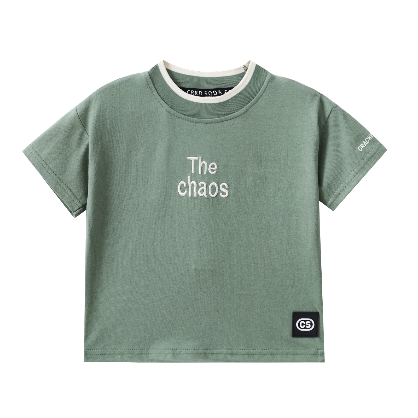 Cracked Soda The Chaos Tee Olive