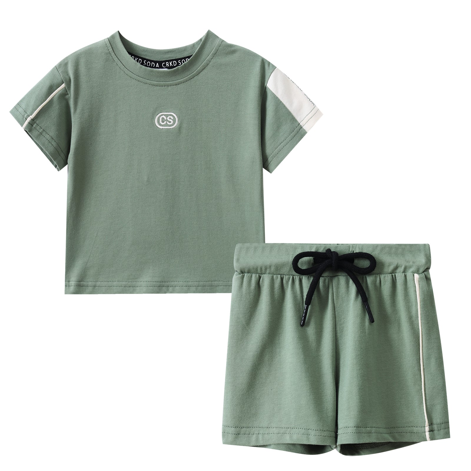 Cracked Soda Flint CS 2pce Set Olive
