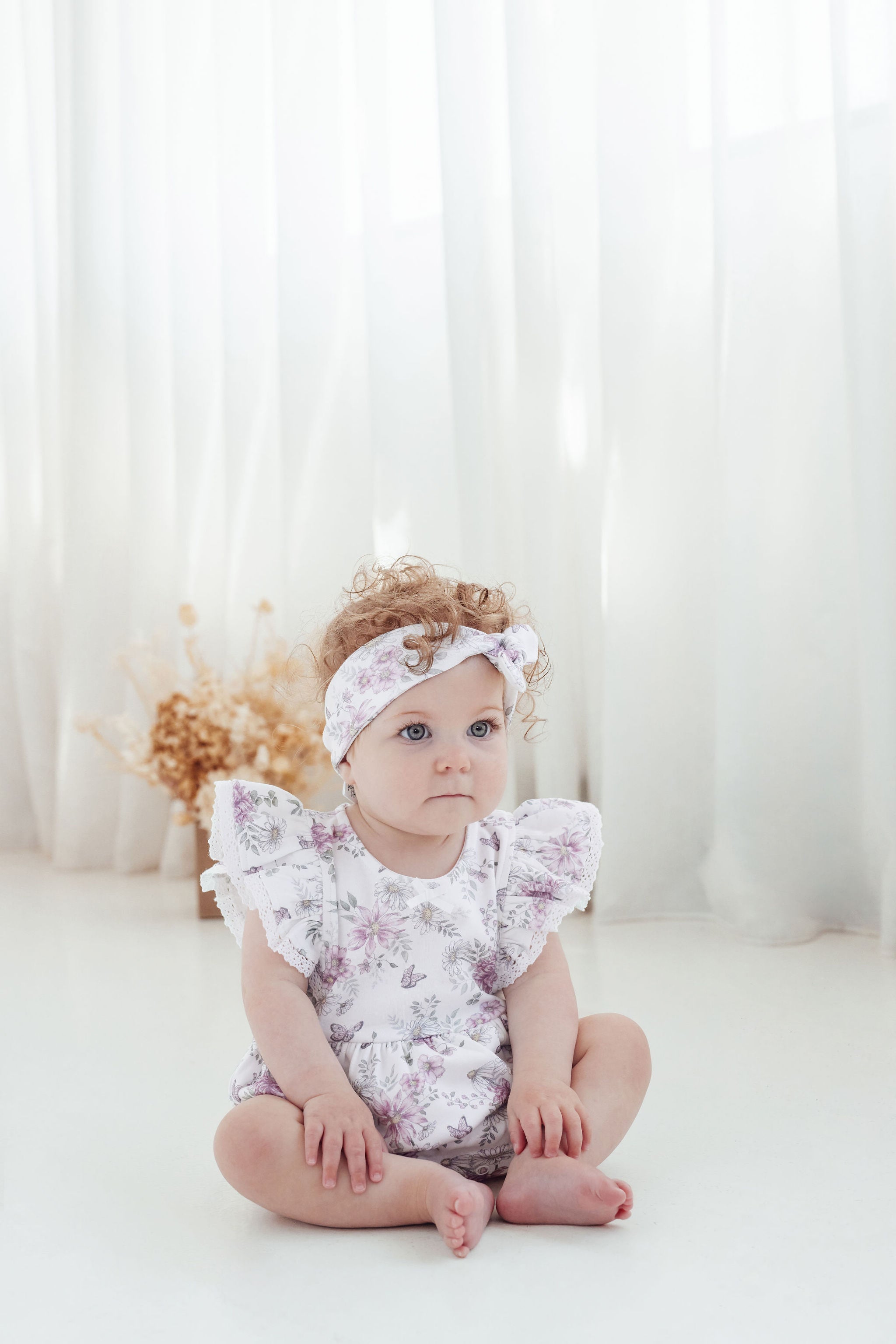 Aster & Oak Daisy Bubble Romper