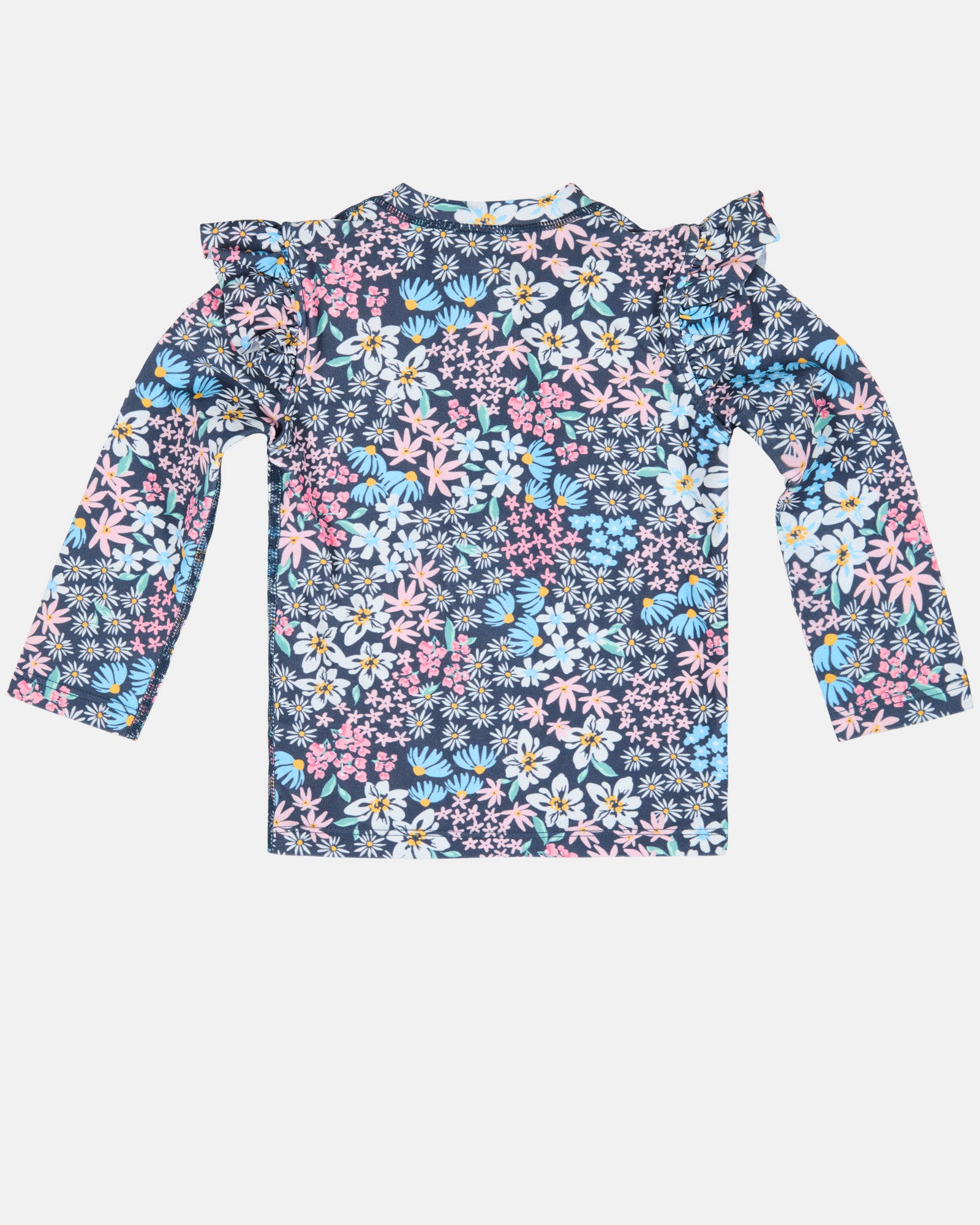 Toshi Swim Rashie Long Sleeve Ripple - Wattle Dusk