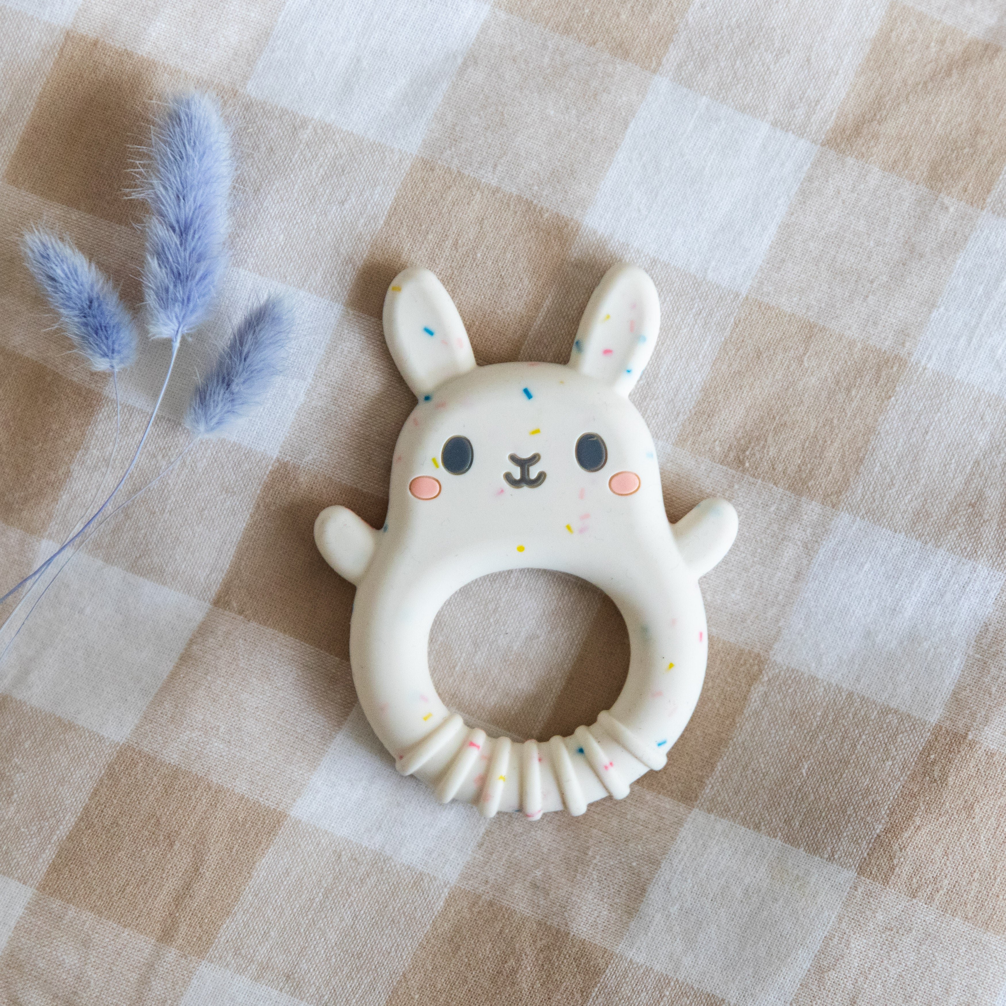 Tiger Tribe Silicone Teether Bunny