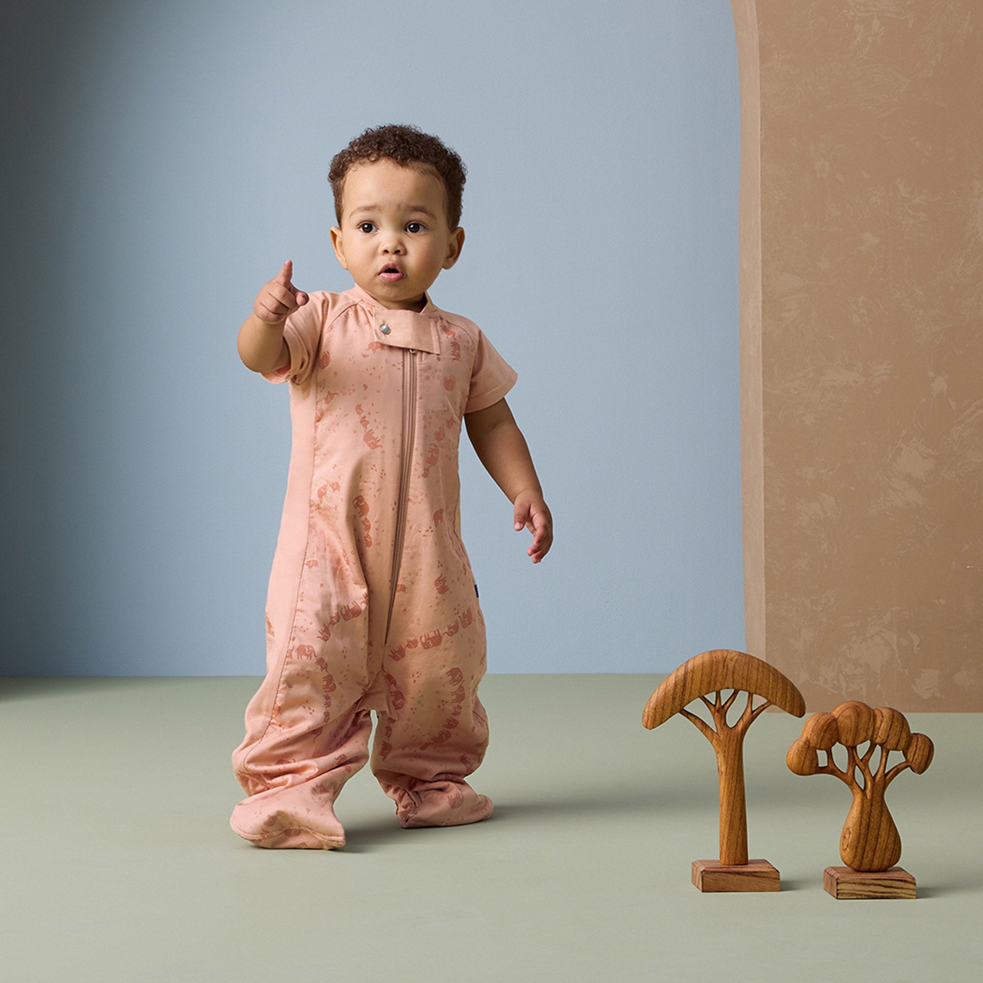 ergoPouch Sleep Suit Bag 1.0 tog - Elephant Parade