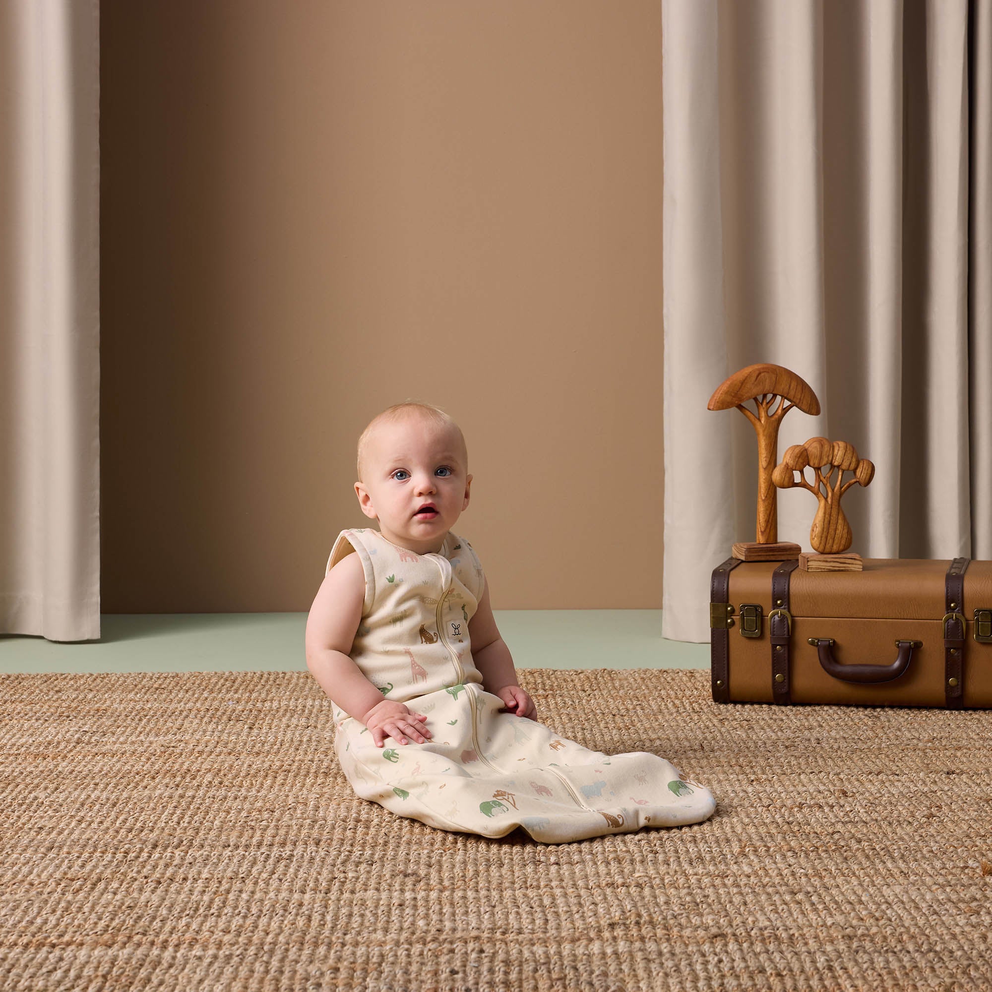 ergoPouch Jersey Sleeping Bag 1.0 tog - Savannah