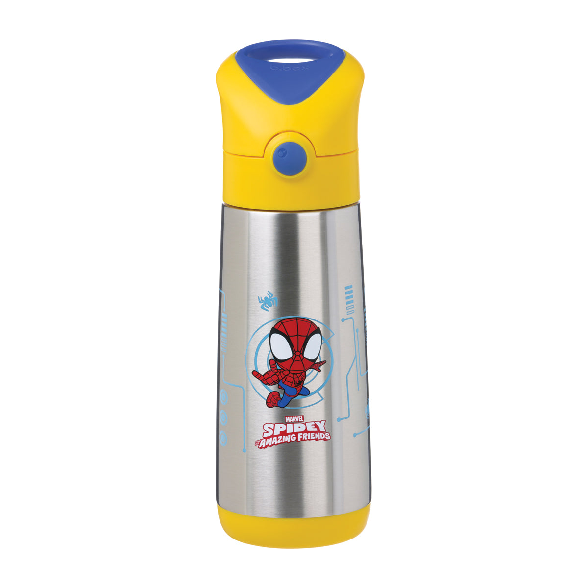 b.box 500ml Insulated Drink Bottle - Spidey