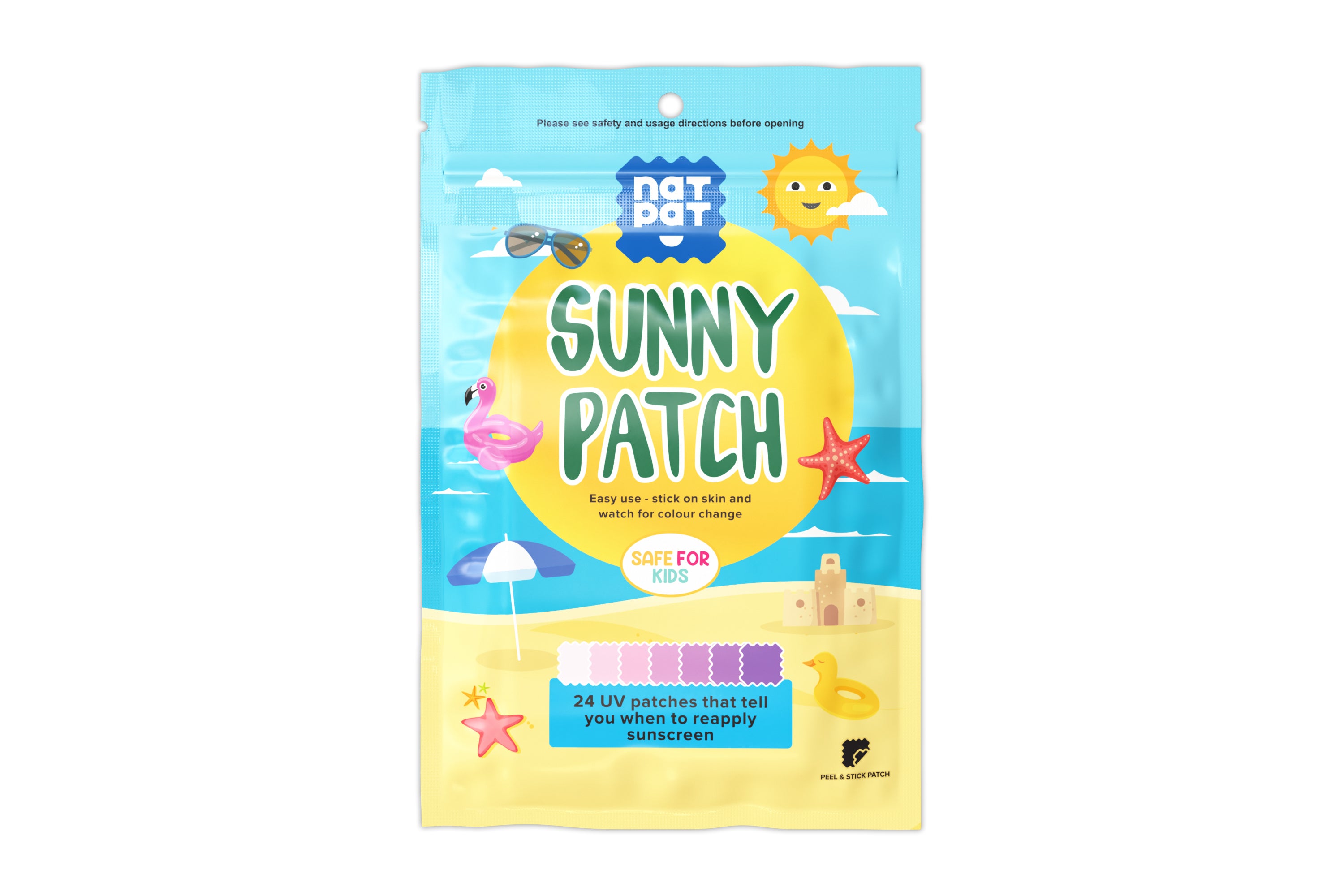 The Natural Patch co SunnyPatch UV-Detecting Patch