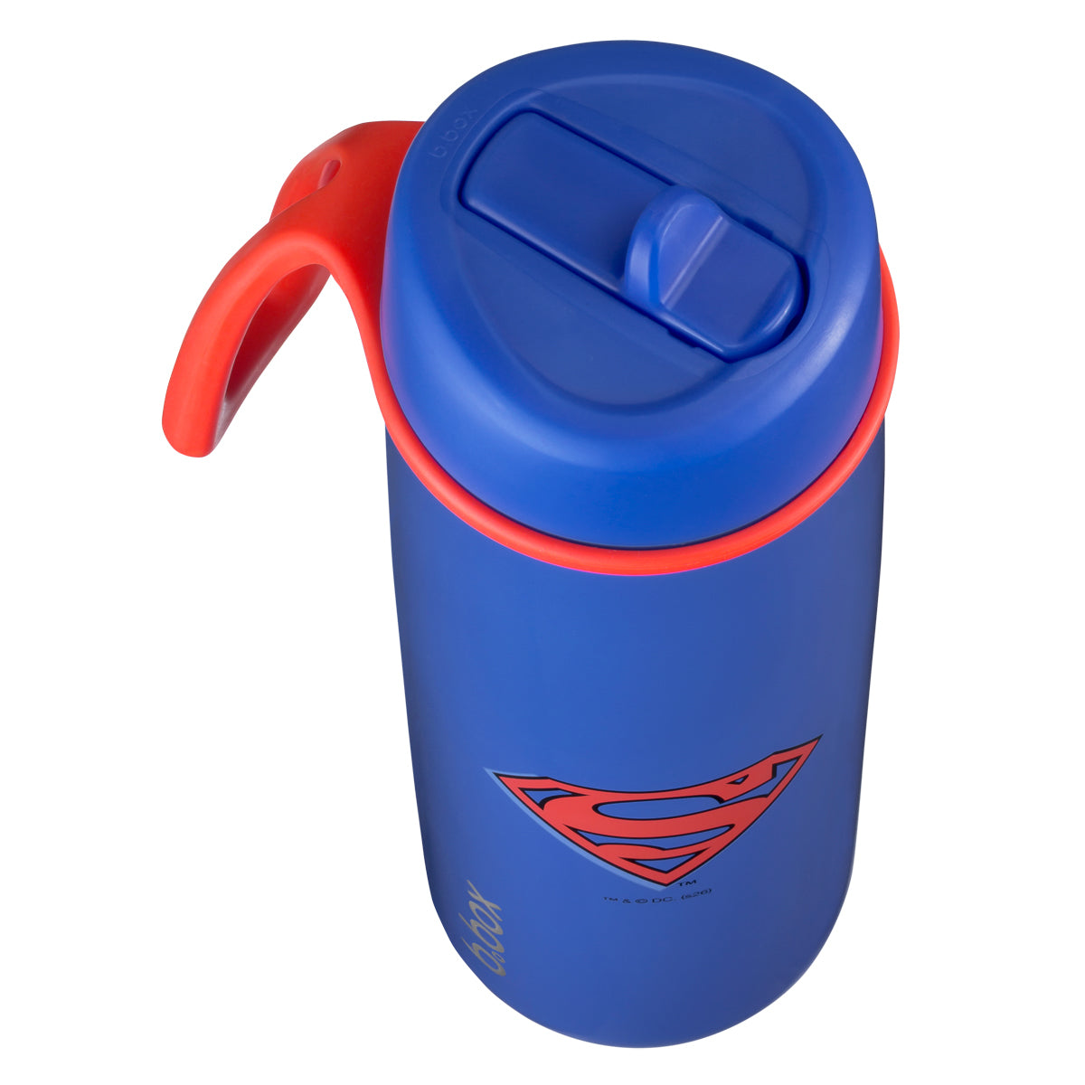 b.box 690ml Insulated Flip Top Bottle Superman