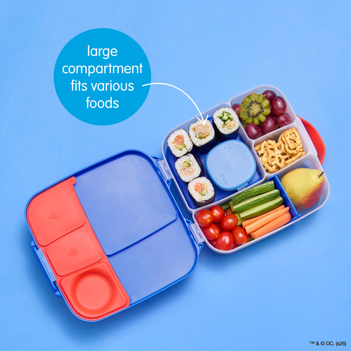 b.box Lunchbox 2lt Superman