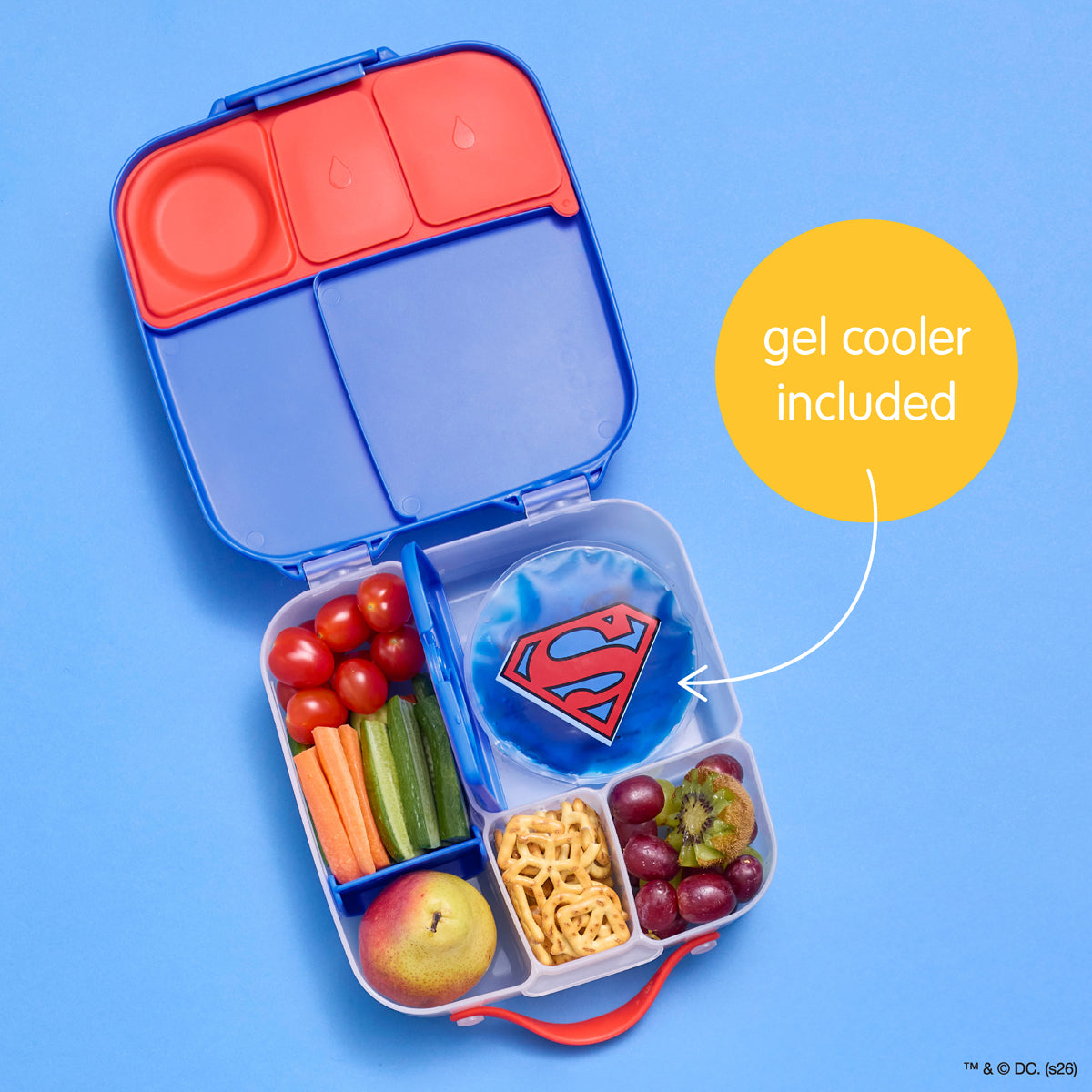 b.box Lunchbox 2lt Superman