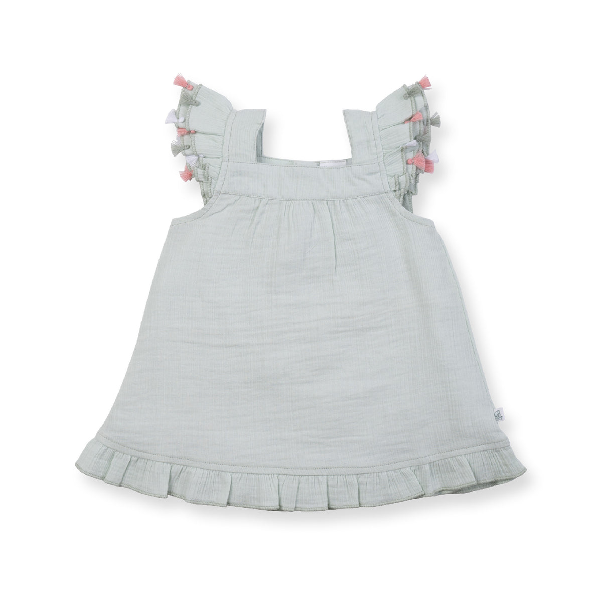 Tiny Twig Tassel Dress Ocean