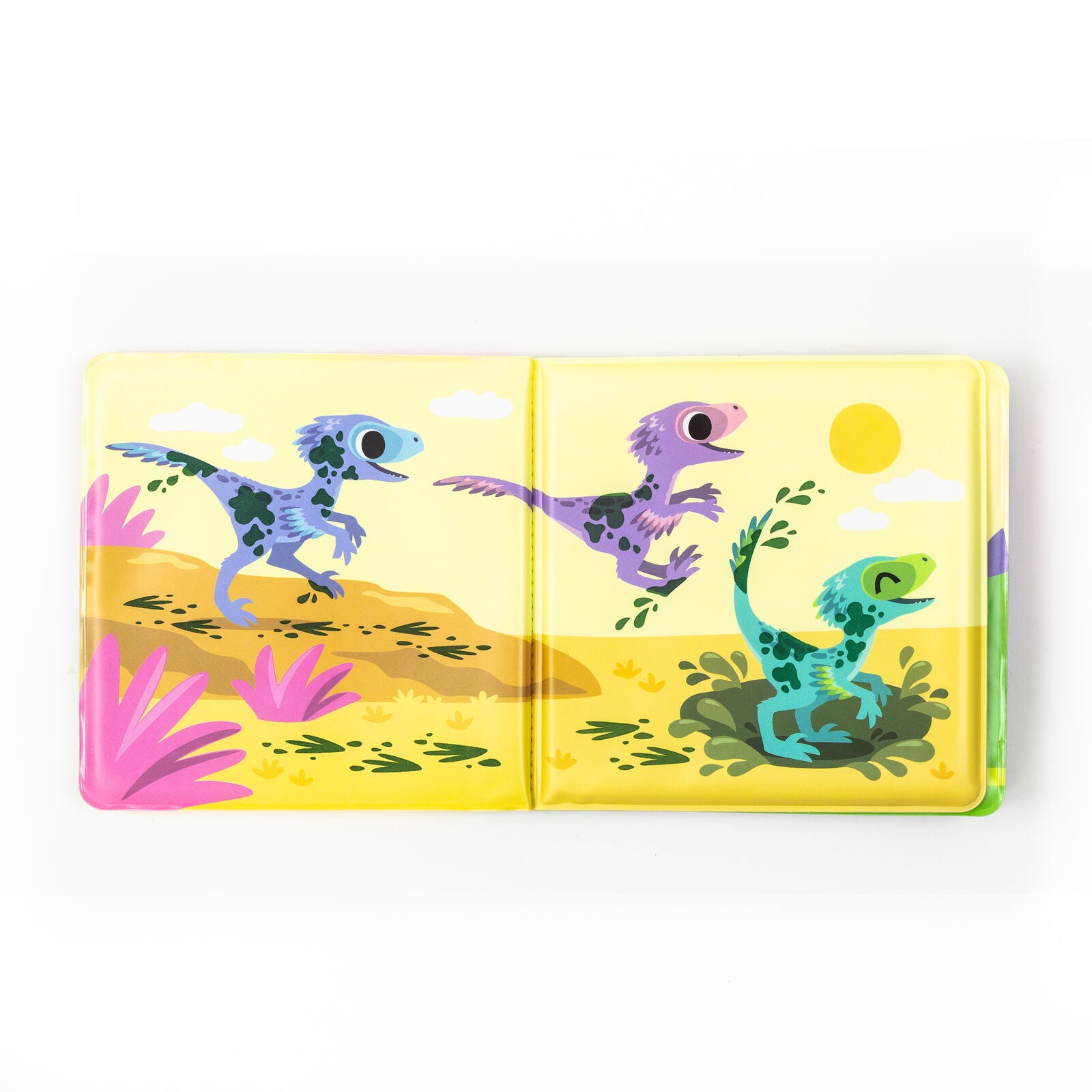 Tiger Tribe Bath Book - Messy Dinosaur