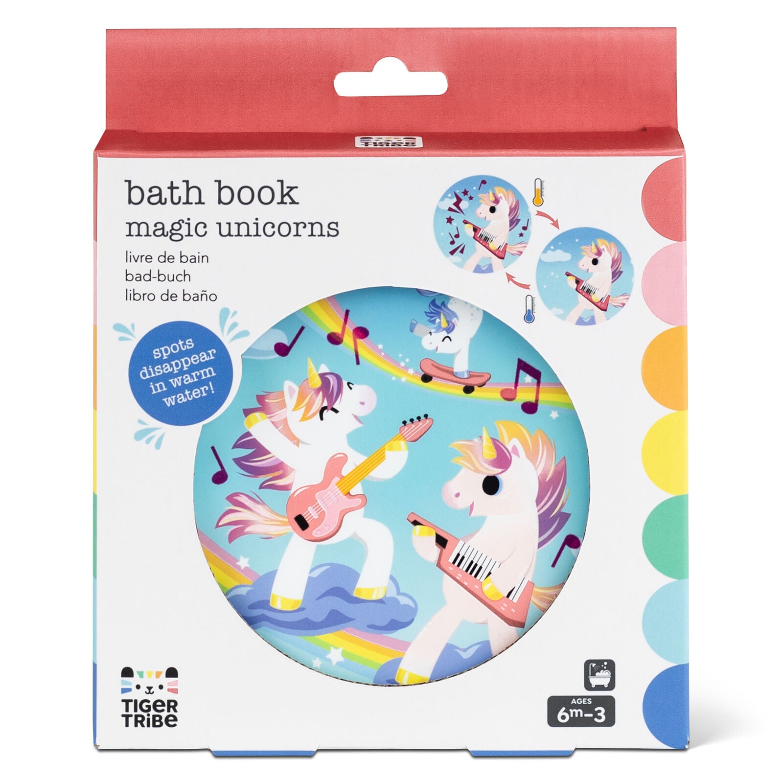 Tiger Tribe Bath Book - Magic Unicorn