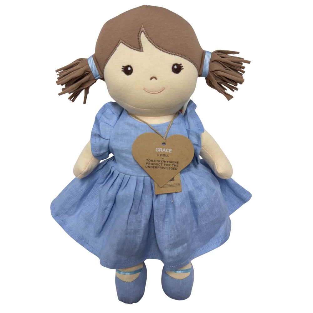 Grace Rag Doll - Hygeine Products for the Underprivileged