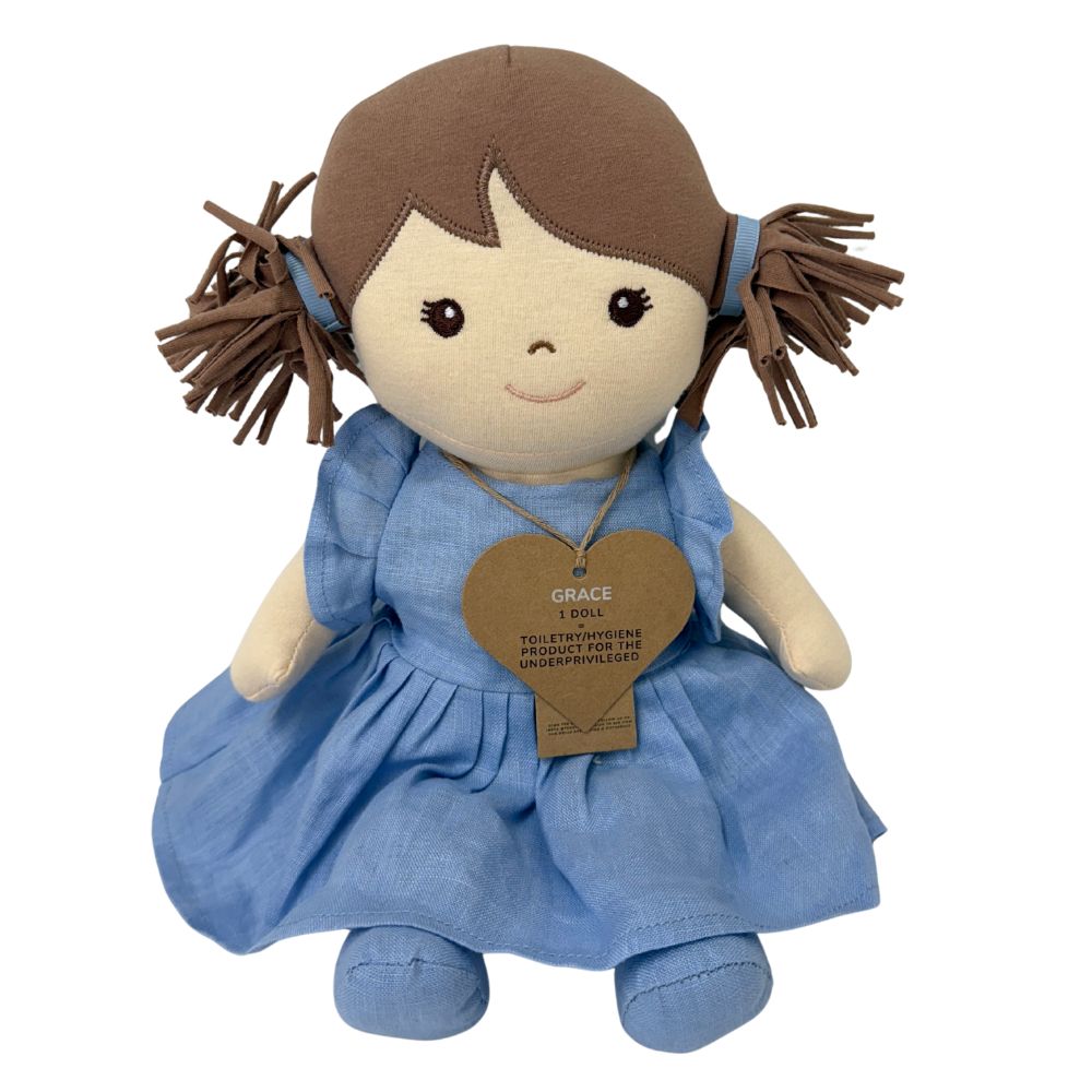 Grace Rag Doll - Hygeine Products for the Underprivileged