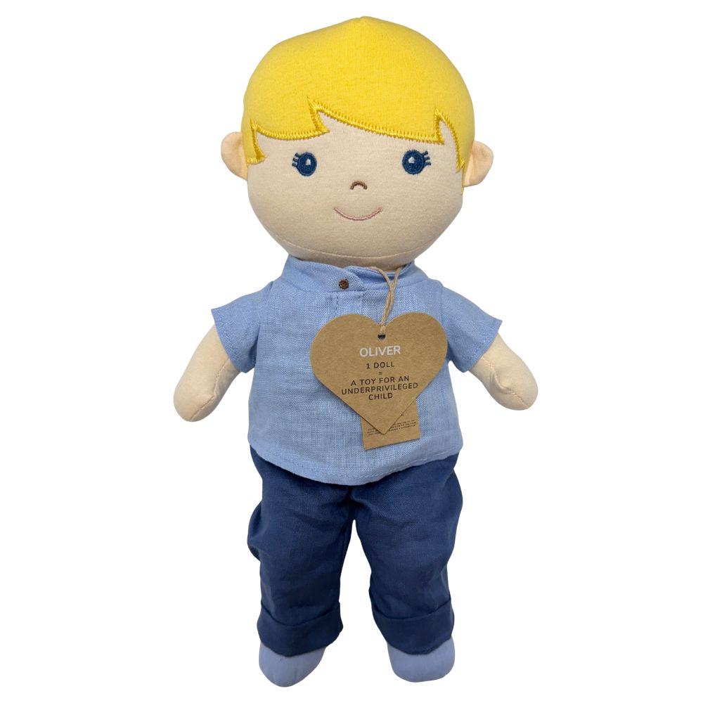 Oliver Rag Doll - Toy for Underprivileged Child