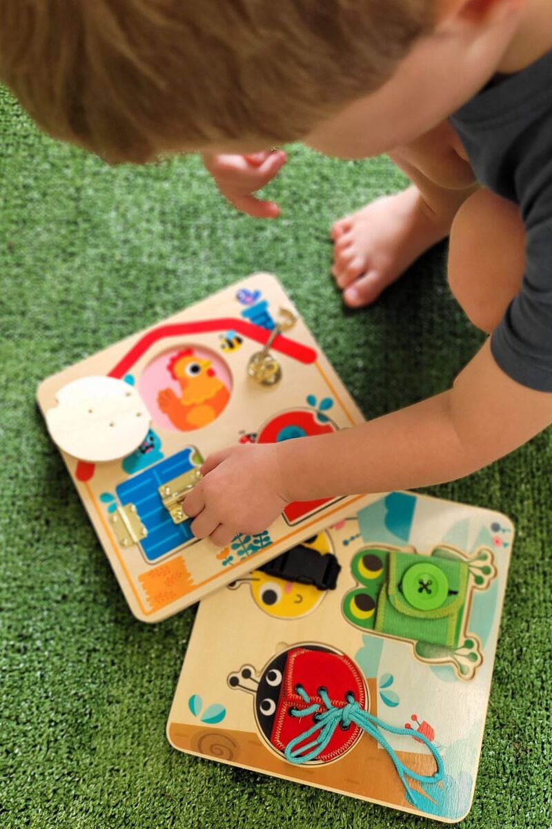 Latches Activity Puzzle Board