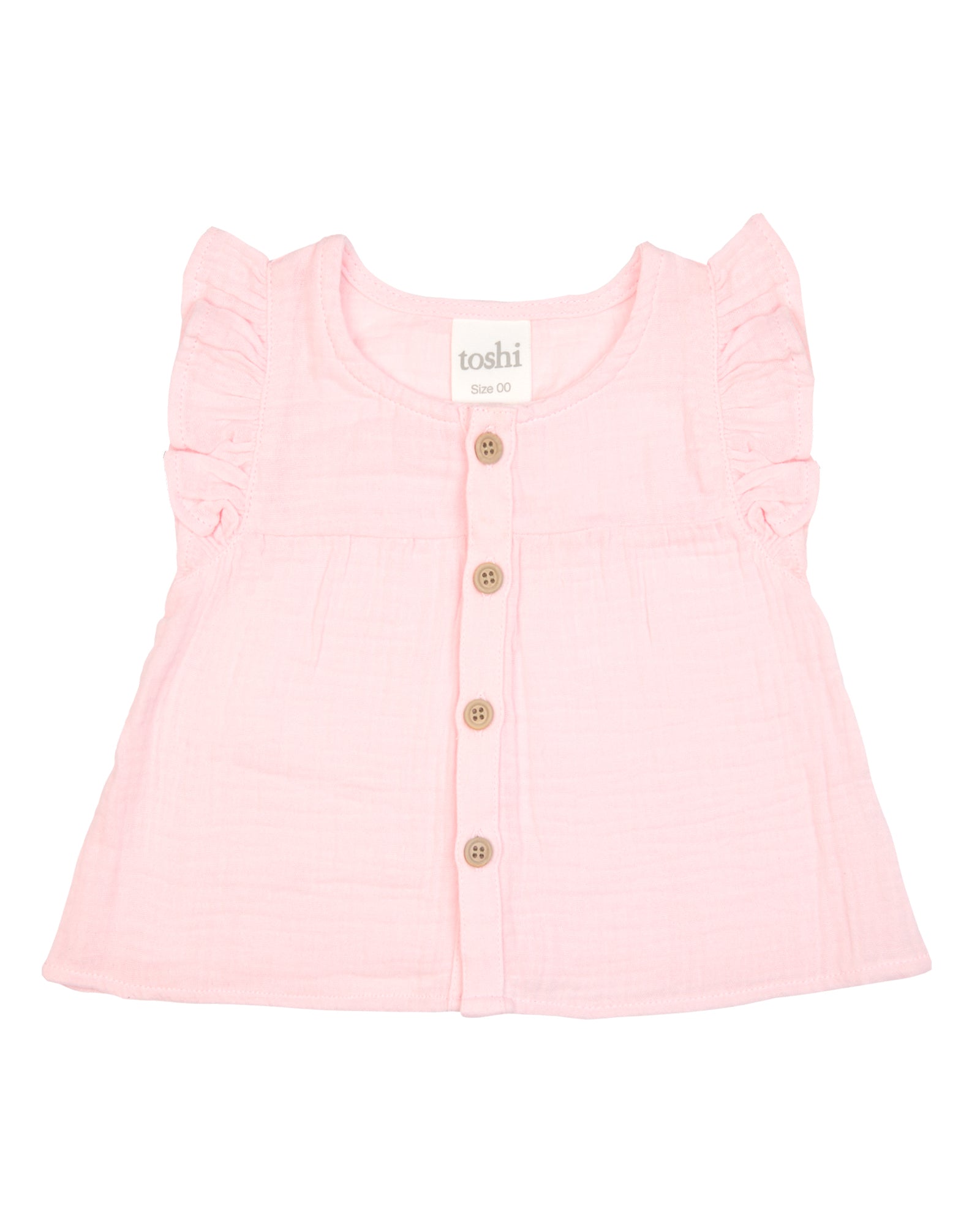 Toshi Top Frilled Sammy - Blossom