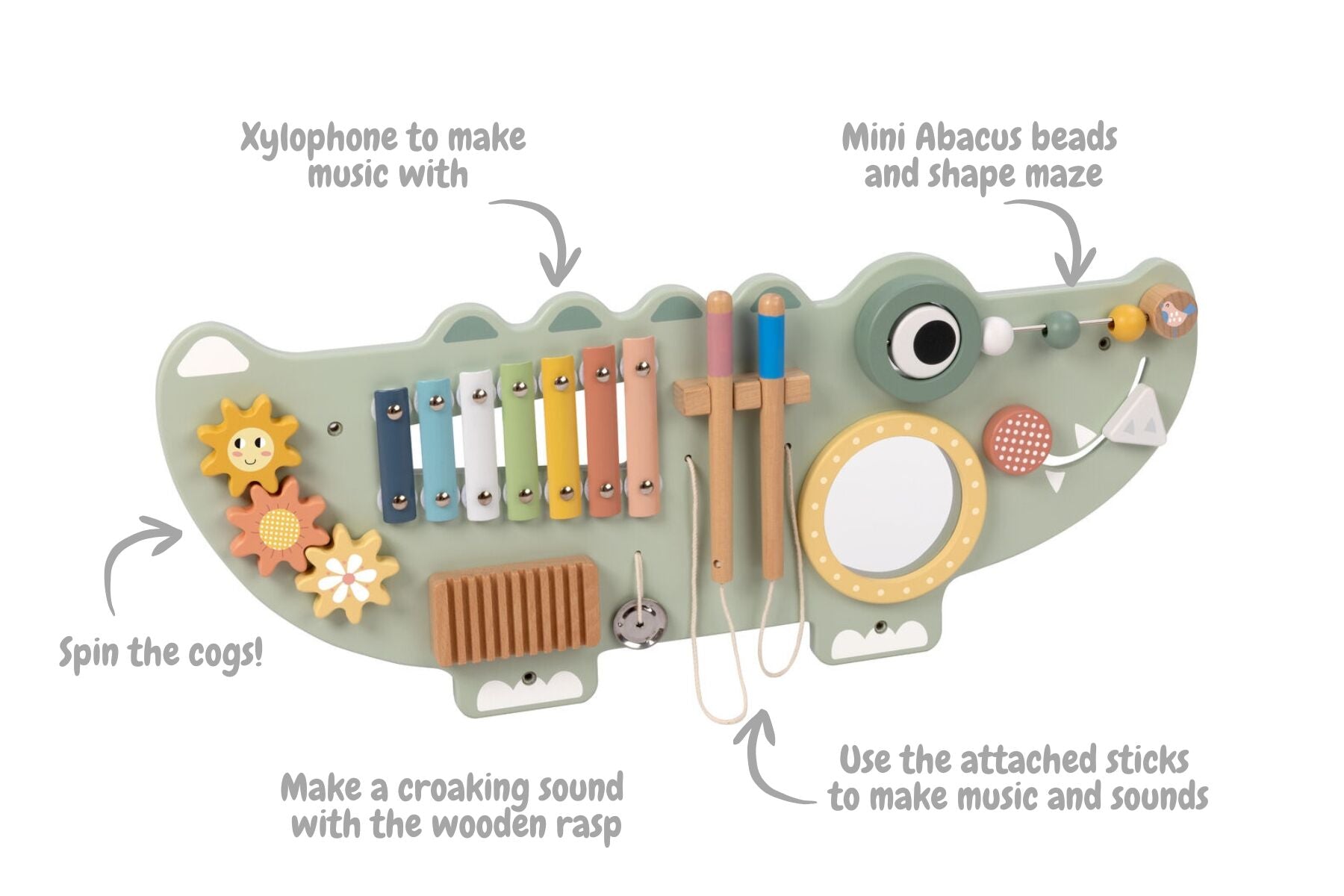 Crocodile Activity Board
