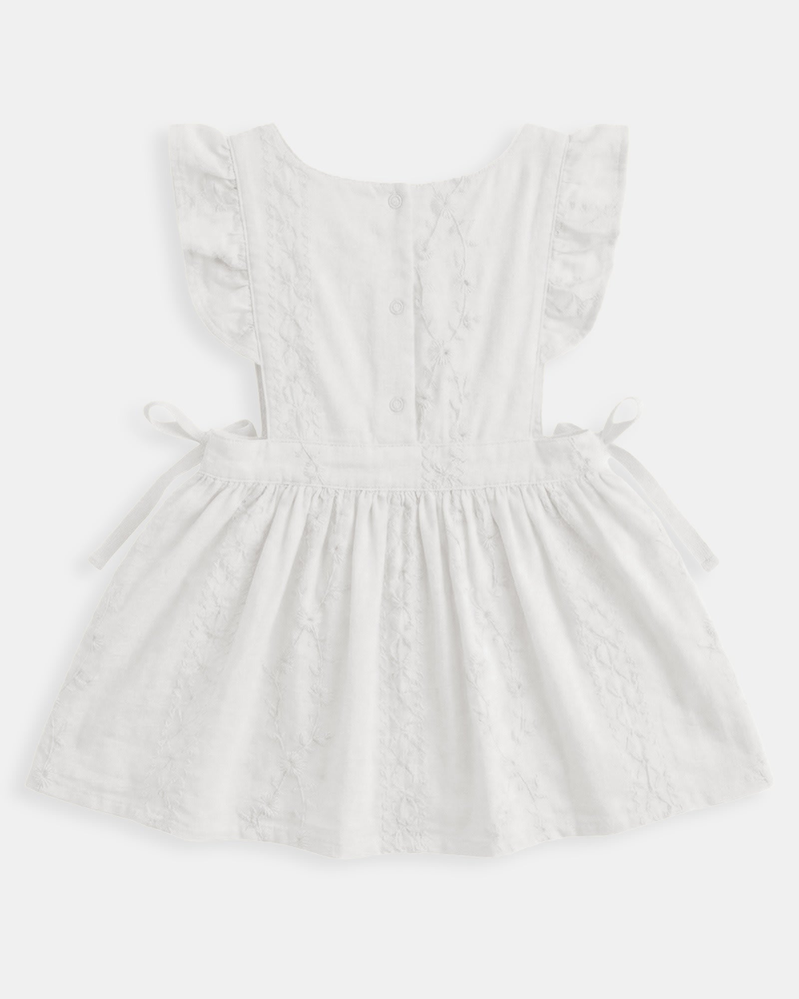 Toshi Baby Pinafore Florence Vanilla