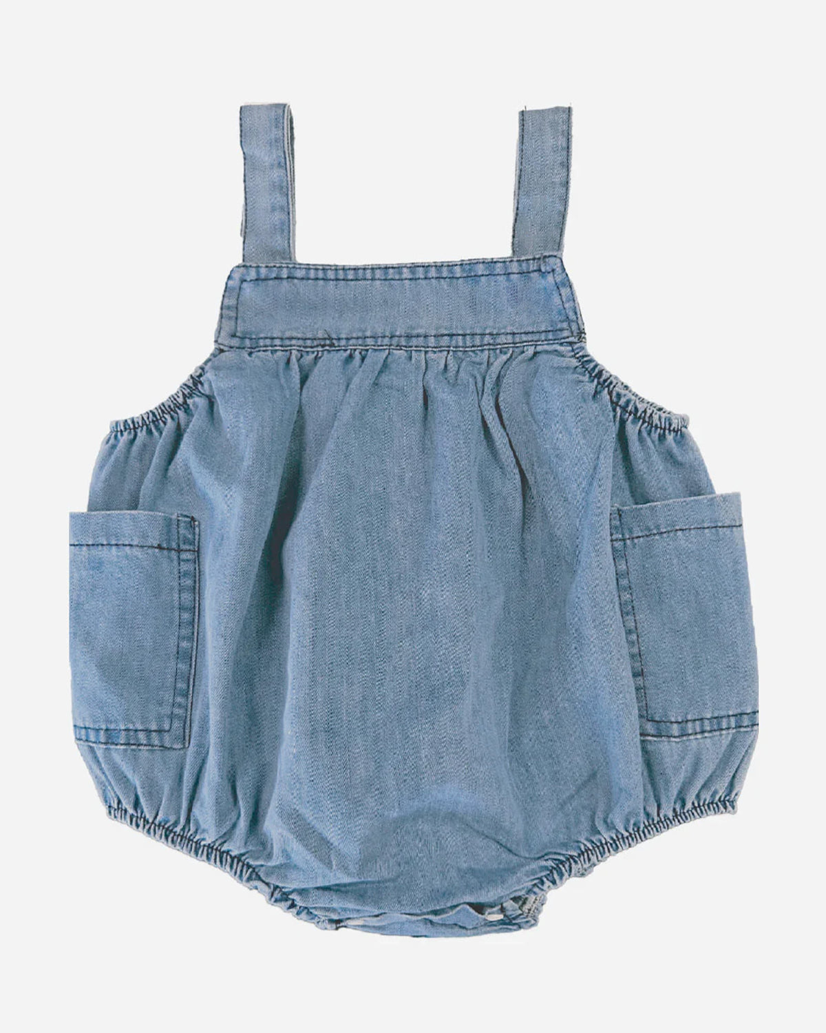 Toshi Baby Bubble Romper Denim