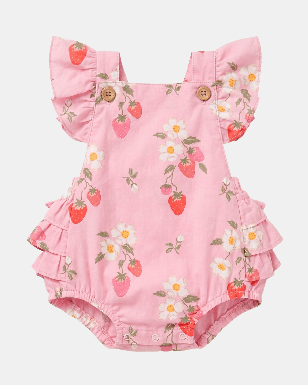 Toshi Romper Strawberry Fields Blossom