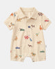 Toshi Polo Romper Arcadia Station Hands