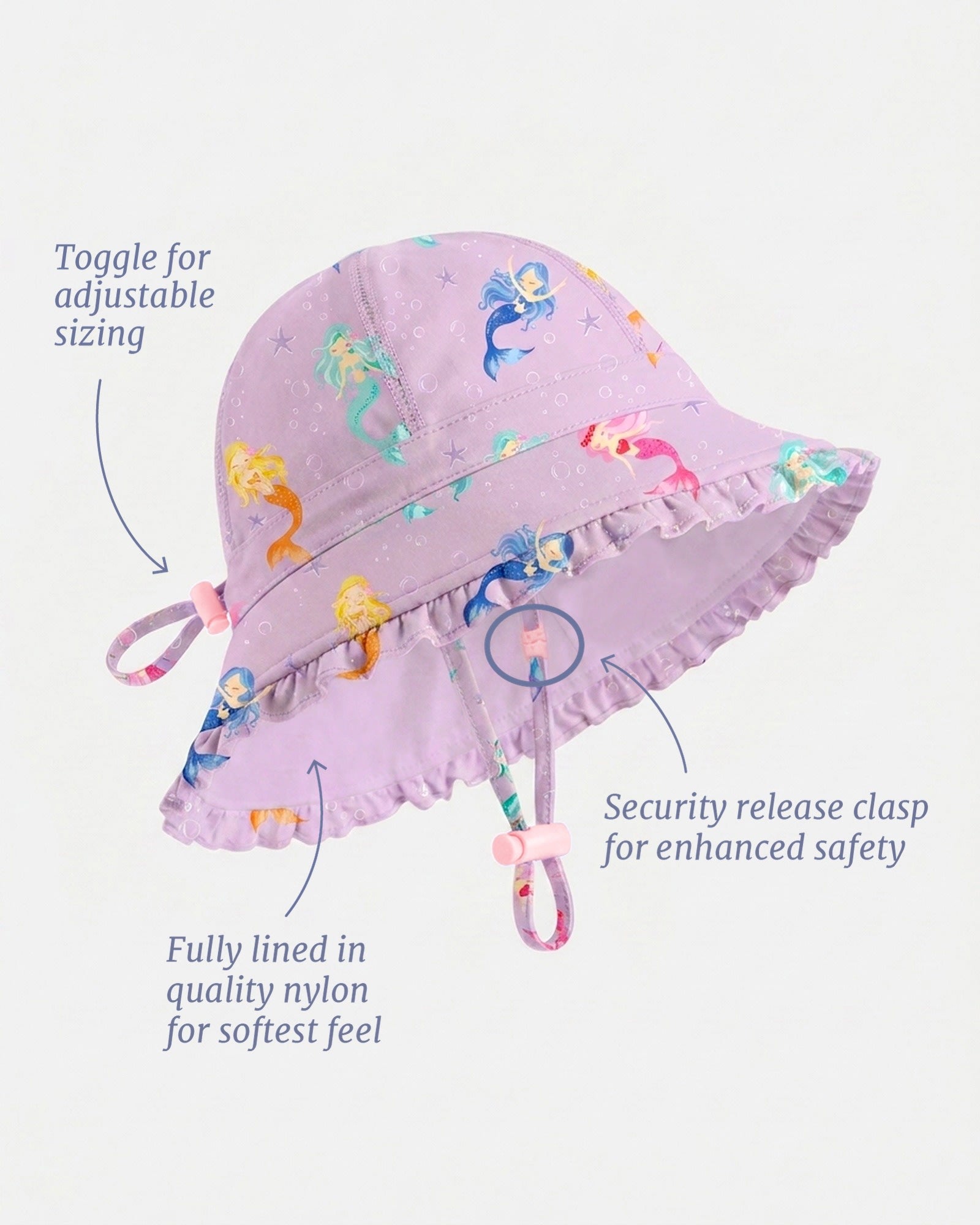 Toshi Swim Bell Hat Twinkle Princess Mermaid