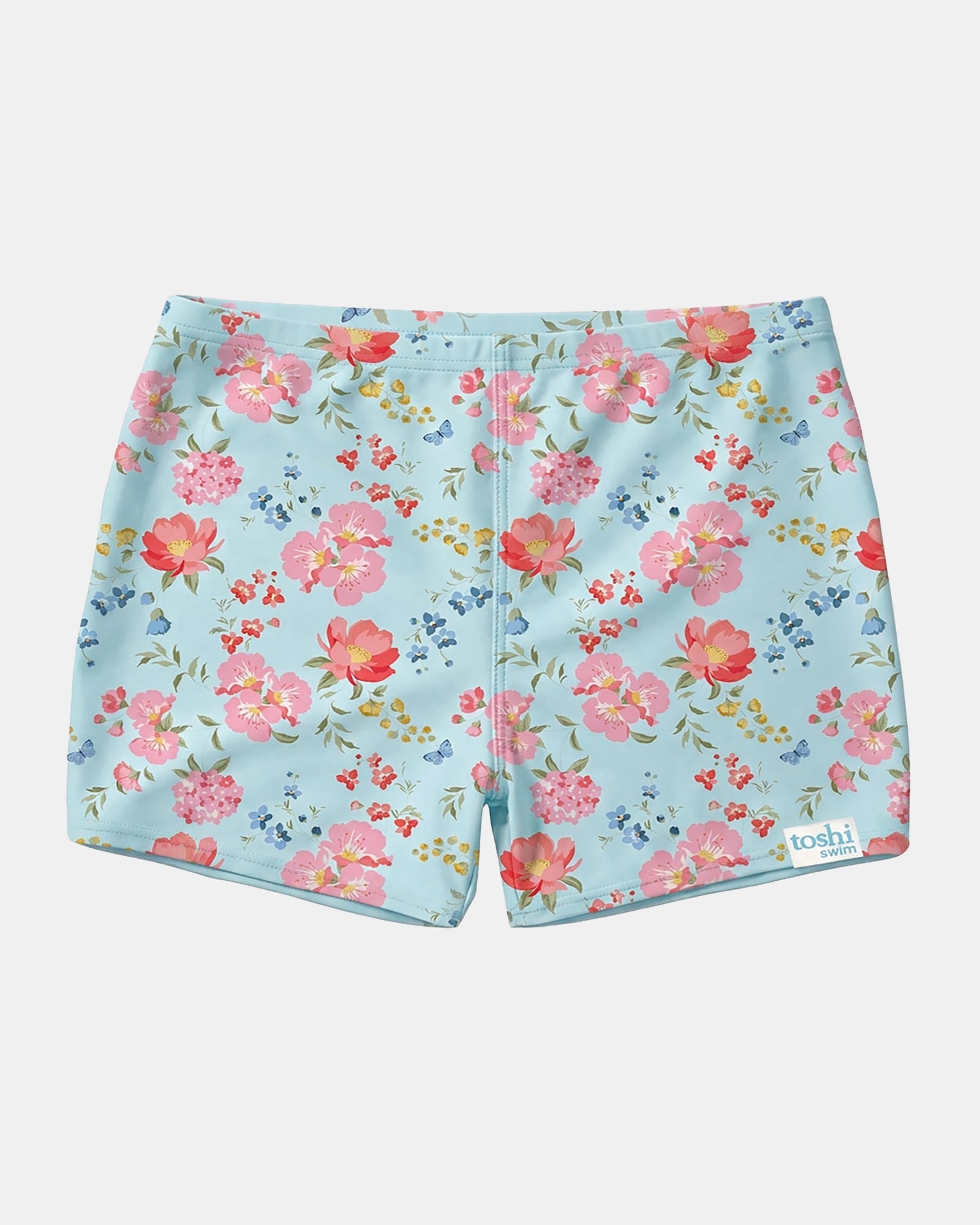 Toshi Swim Bike Shorts Twinkle Aqua Garden