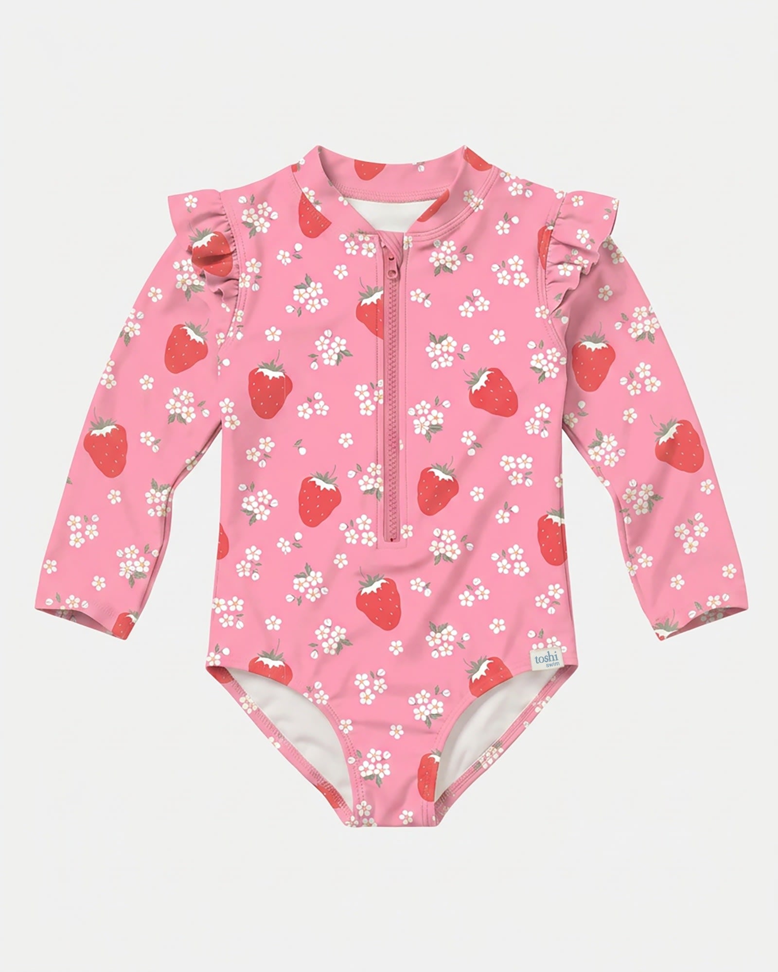 Toshi Swim Bodysuit Twinkle Strawberry