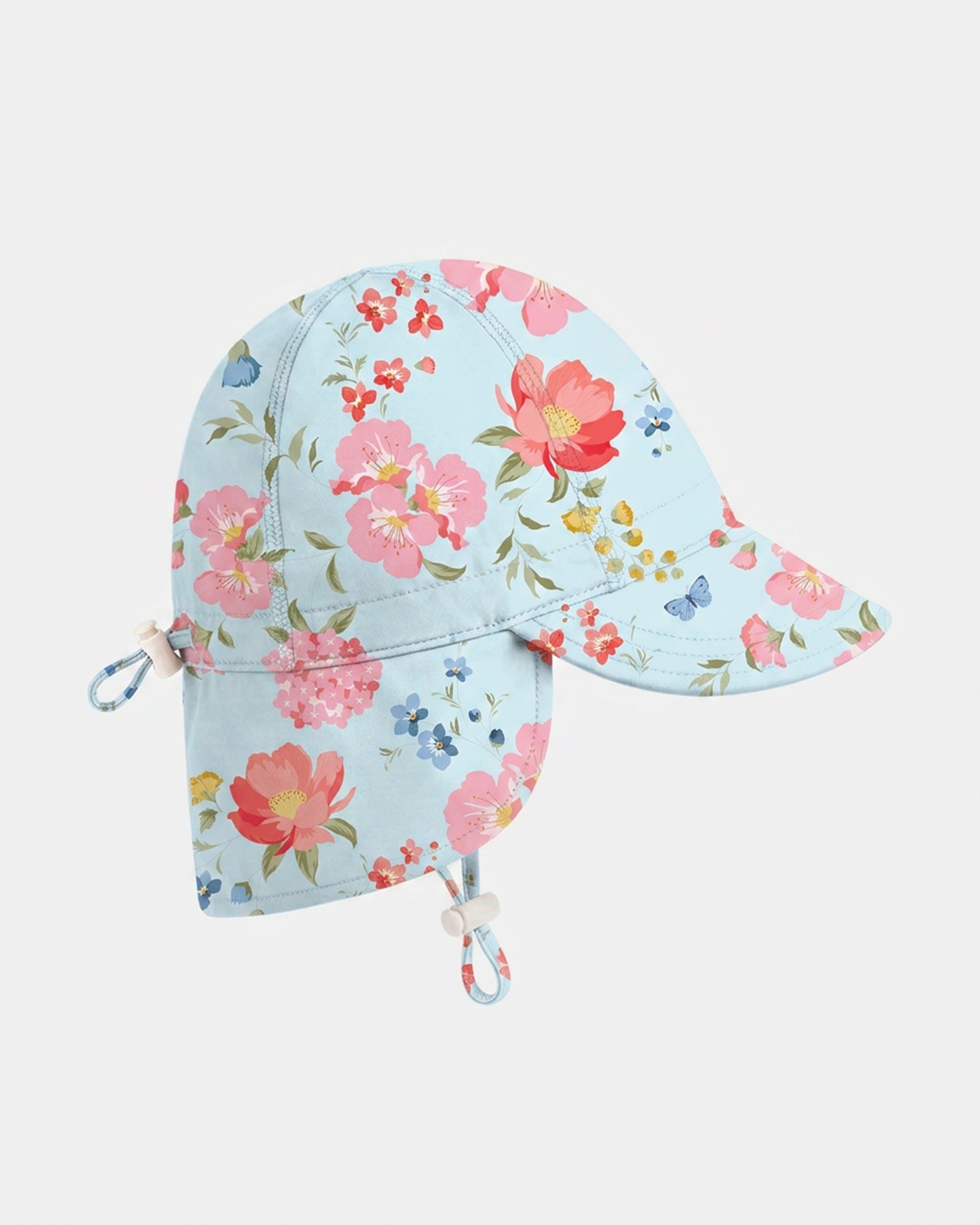 Toshi Swim Flap Cap Twinkle Aqua Garden