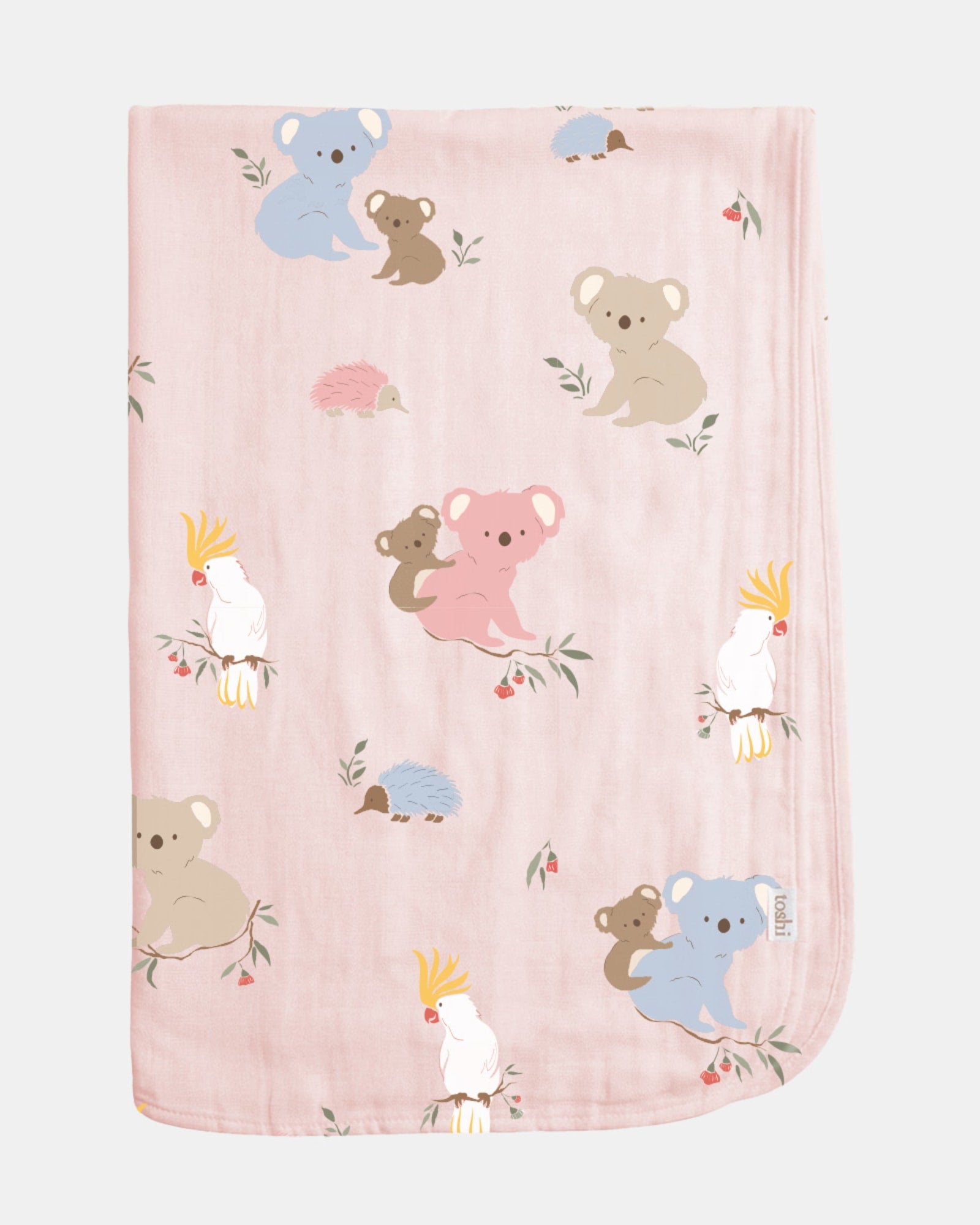 Toshi Knit Wrap Arcadia Gumnut Babies - Blossom