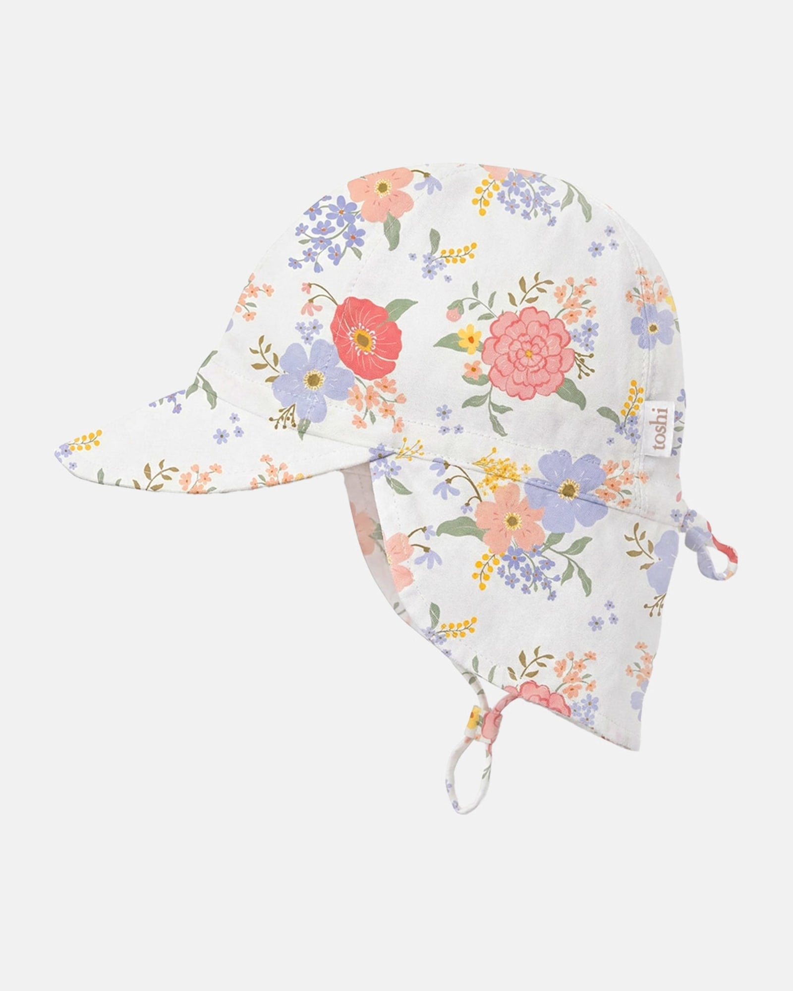 Toshi Flap Cap Arcadia Field Flowers