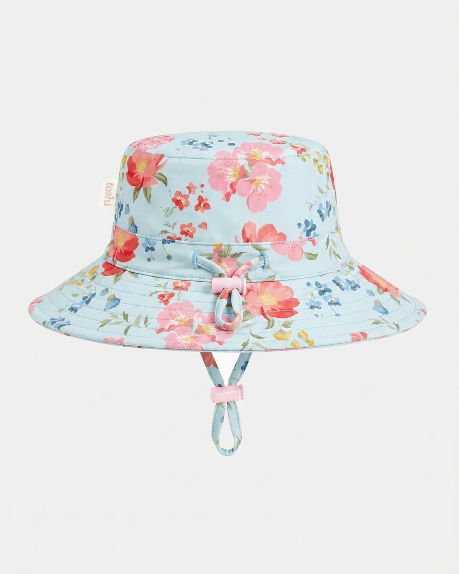 Toshi Swim Sunhat Twinkle Aqua Garden