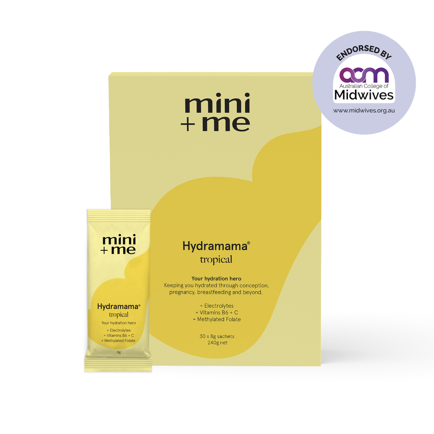 Hydramama Mini and Me Hydration Powder Tropical