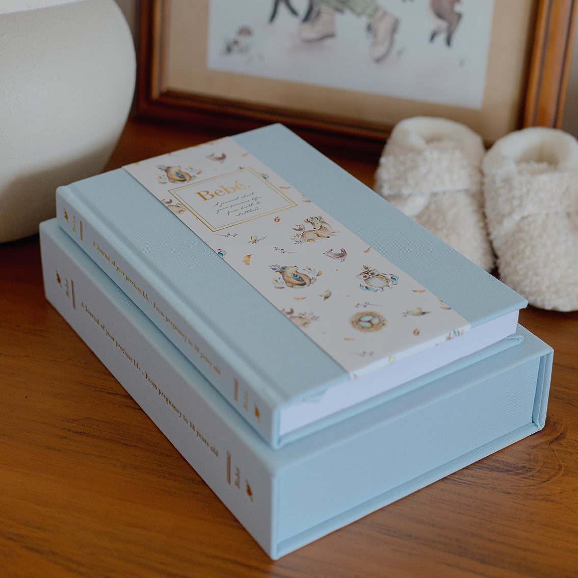 Truly Amor Bebe Baby Book with Keepsake Box