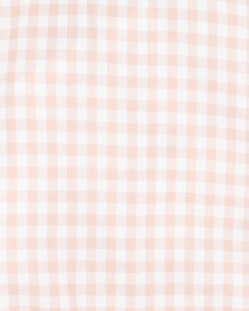 Bebe Morgan Gingham Romper