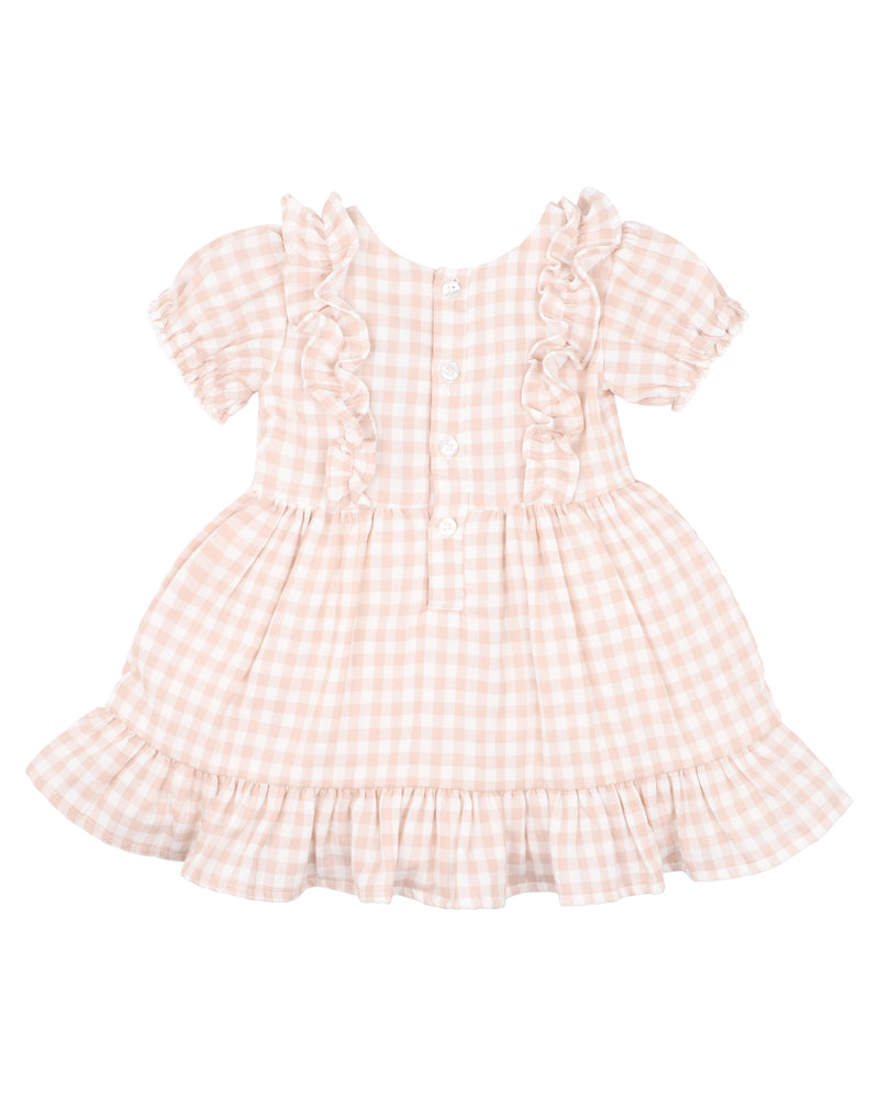 BEBE Morgan Gingham Dress