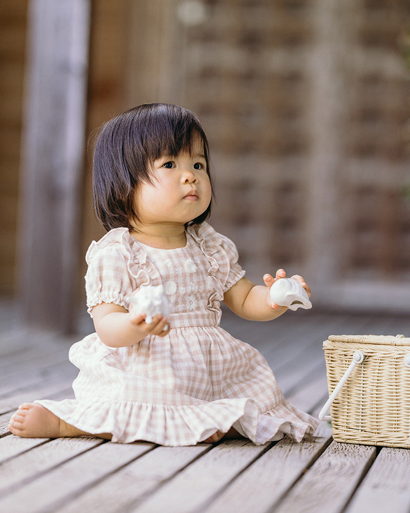 BEBE Morgan Gingham Dress