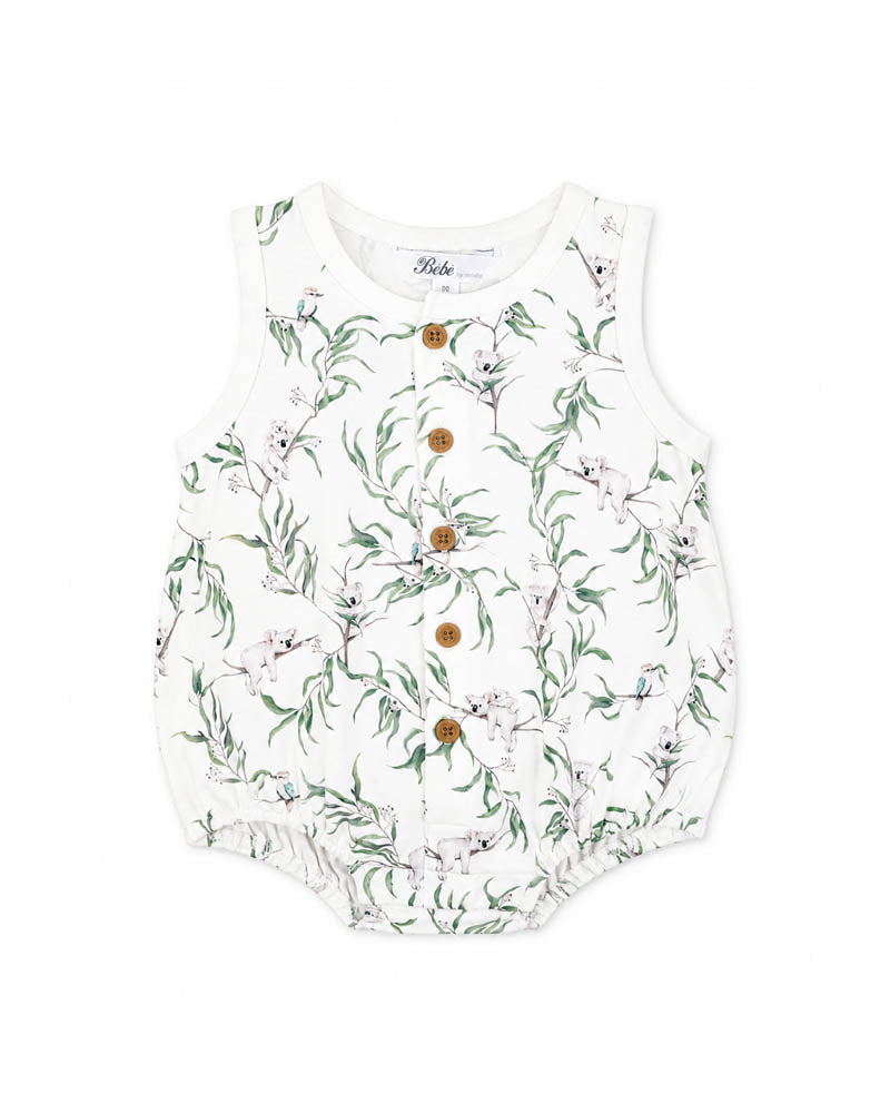 Taylor Organic Button Front Bodysuit