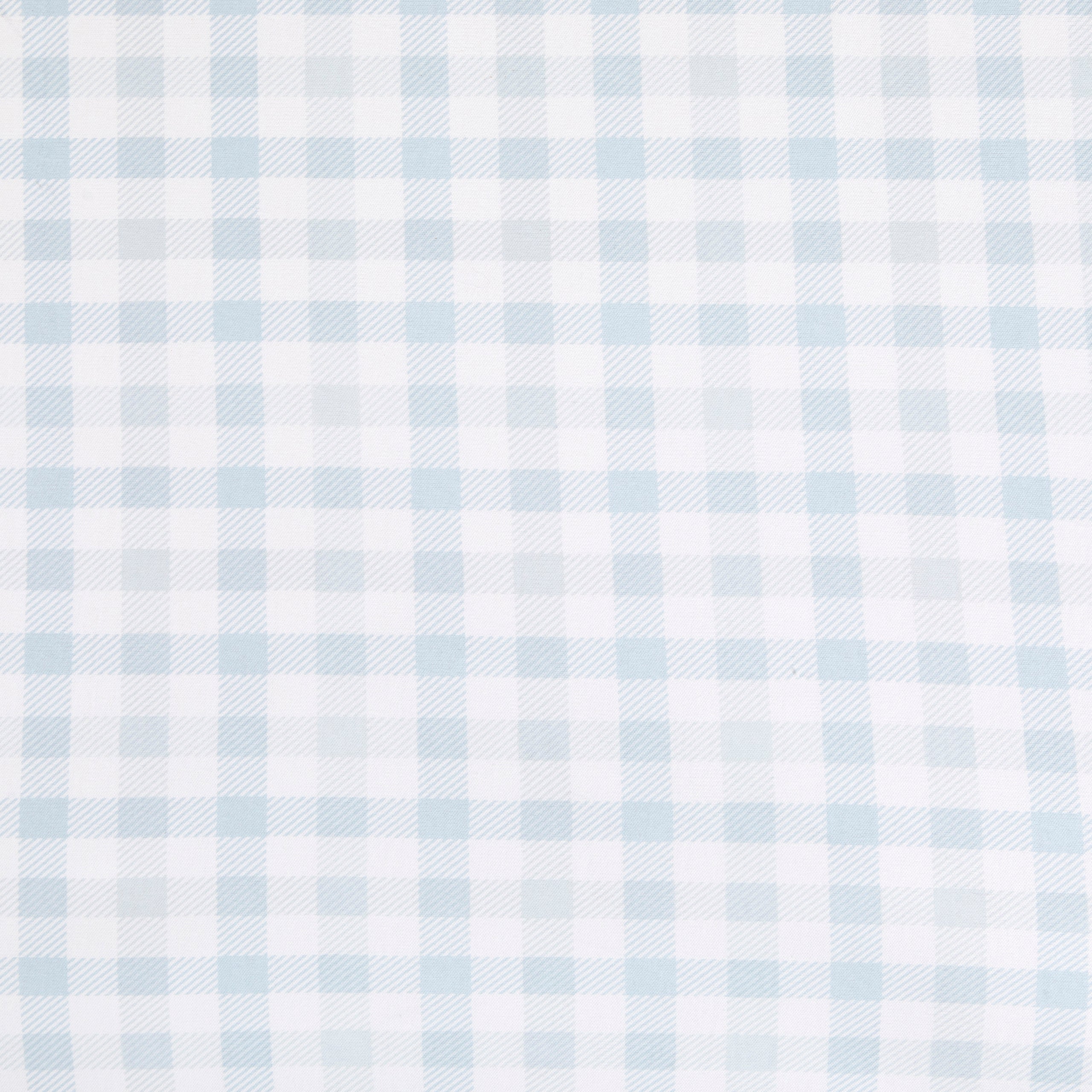 All4Ella Waterproof Fitted Cot Sheet - Gingham Blue