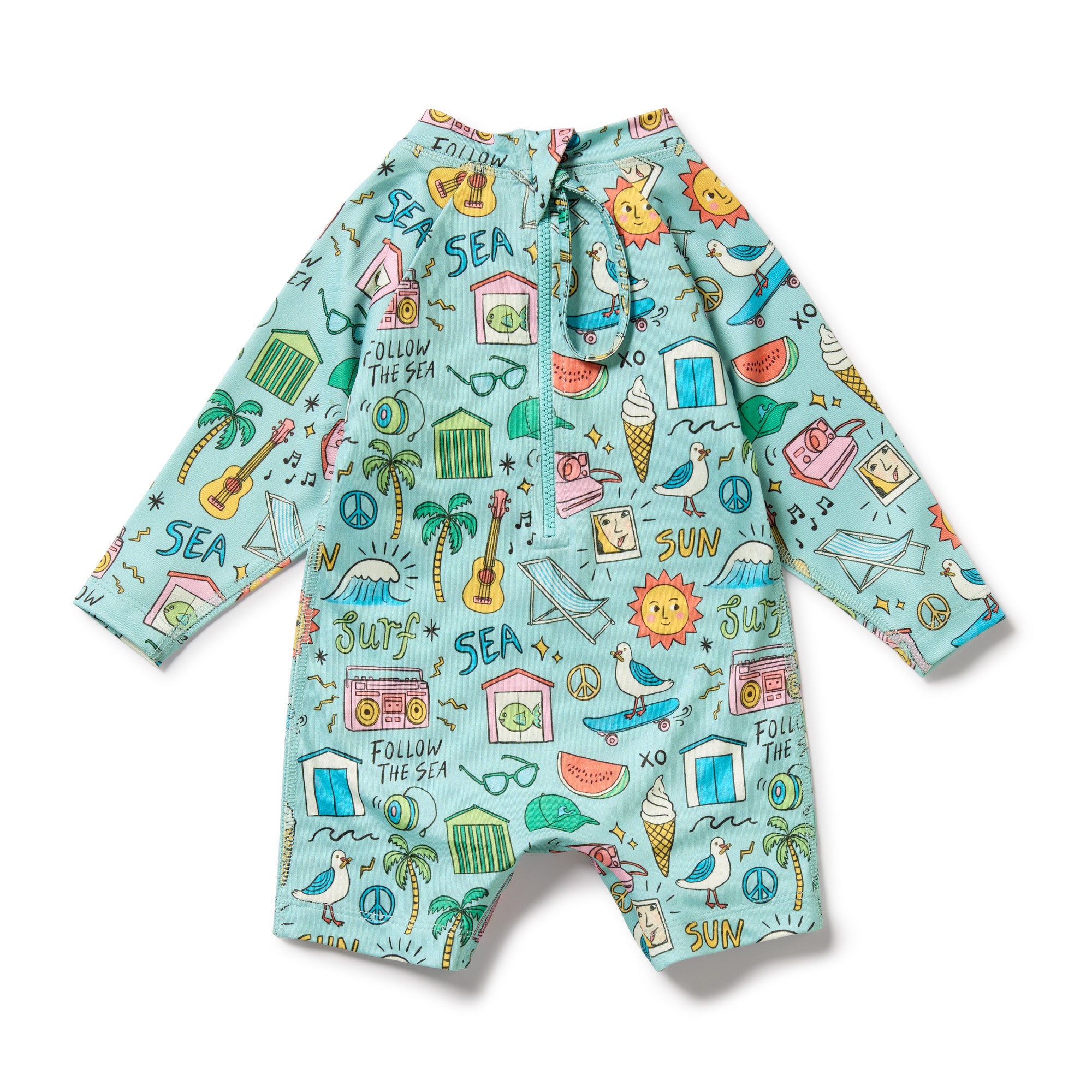 Wilson & Frenchy Sun Surf & Sea One Piece Boyleg Swimsuit