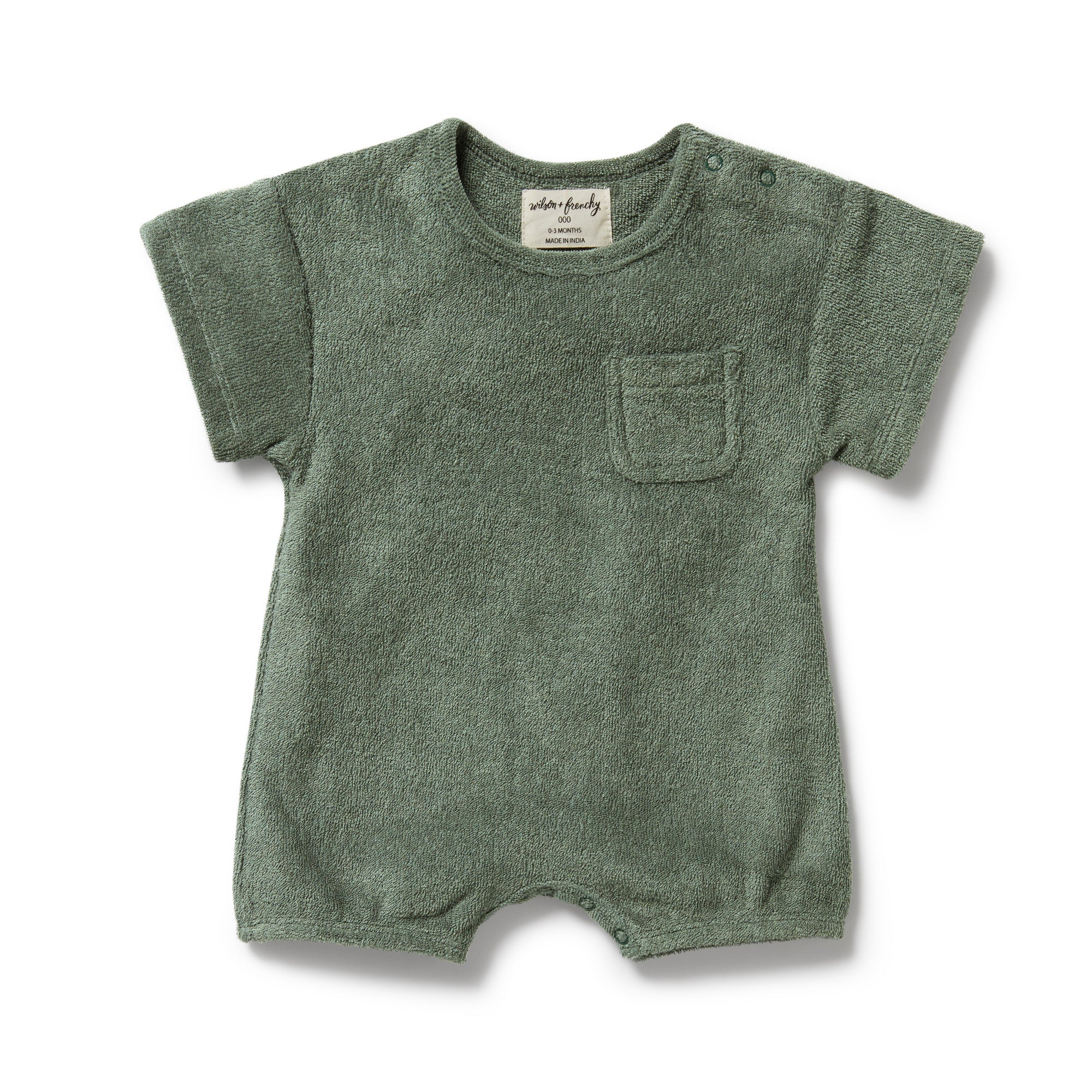 Wilson & Frenchy Moss Organic Terry Growsuit